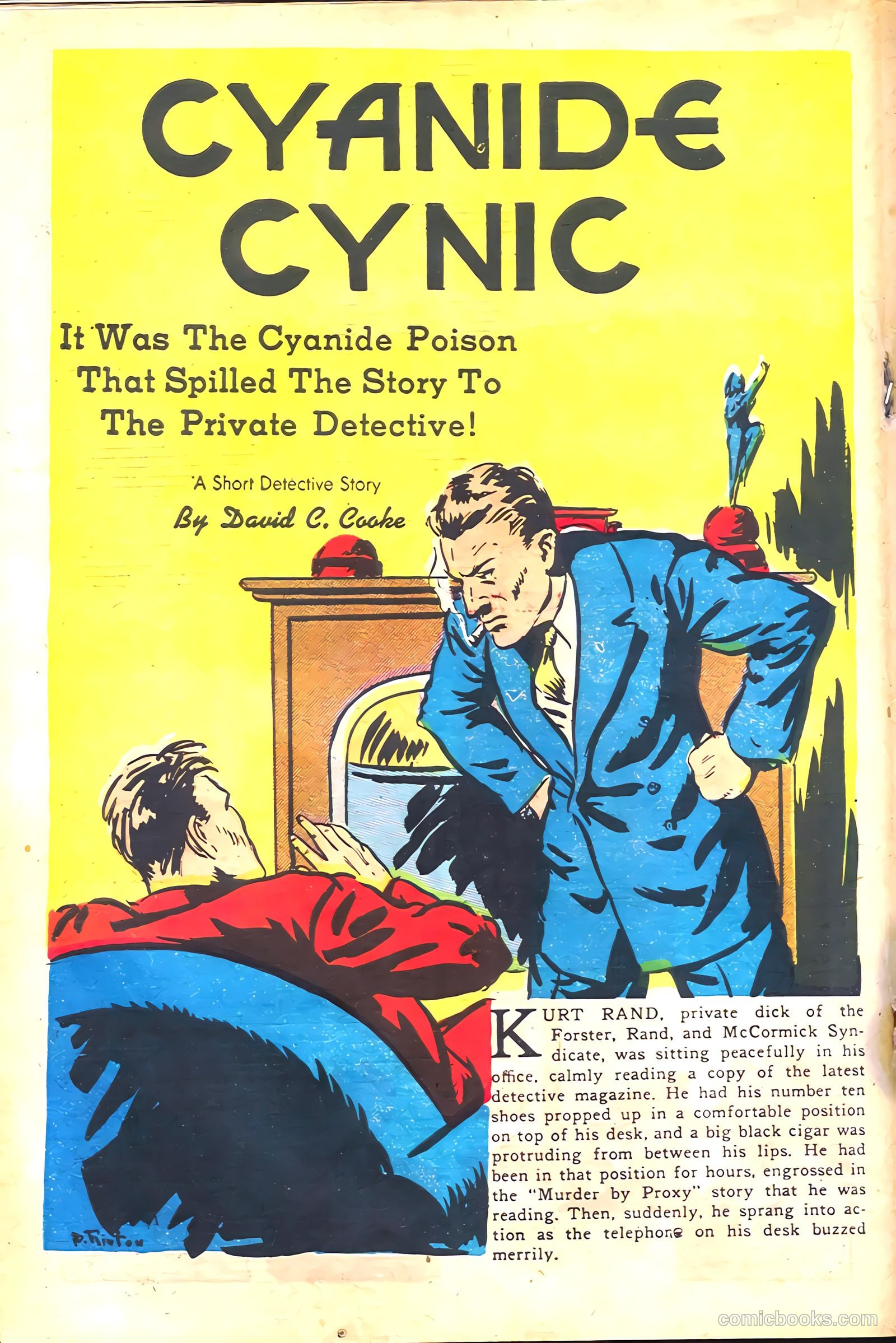 Keen Detective Funnies #21 — page 34 of 68