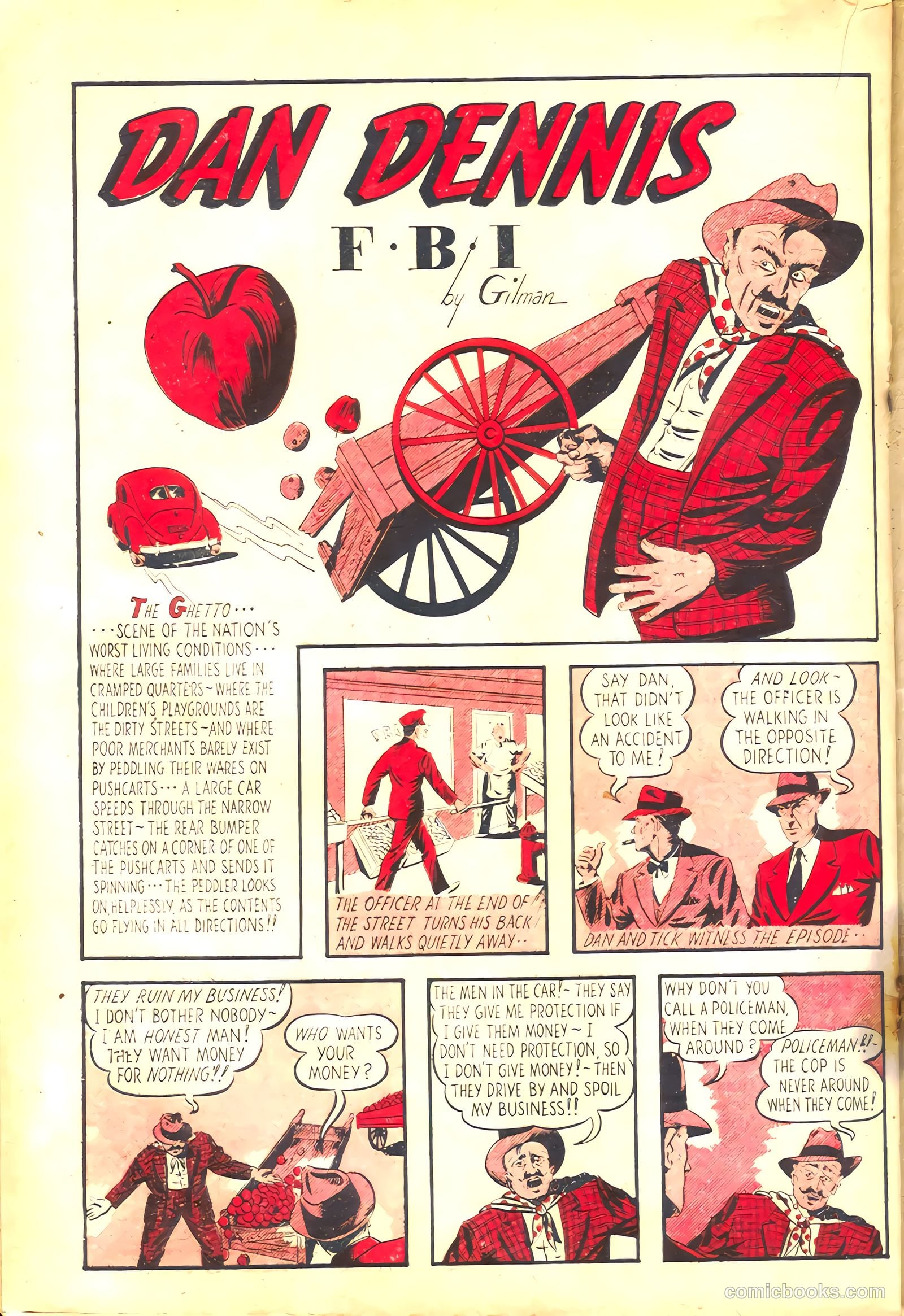 Keen Detective Funnies #21 — page 36 of 68