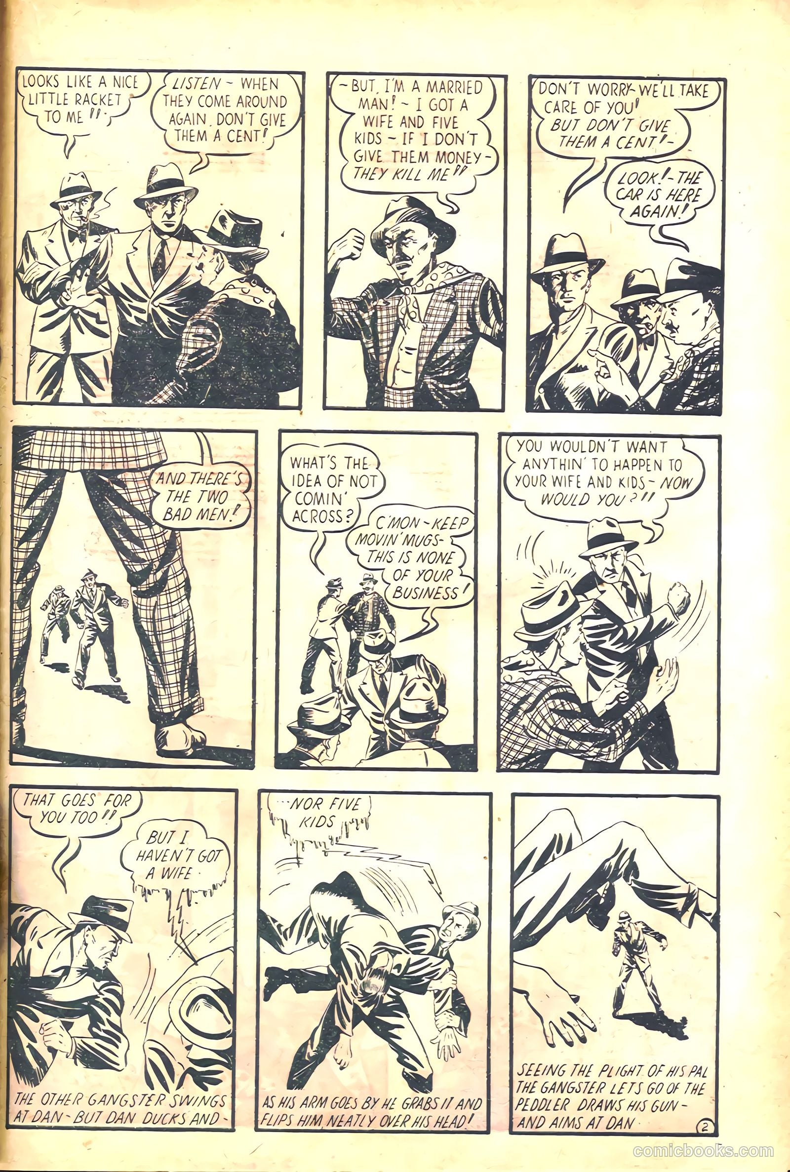 Keen Detective Funnies #21 — page 37 of 68