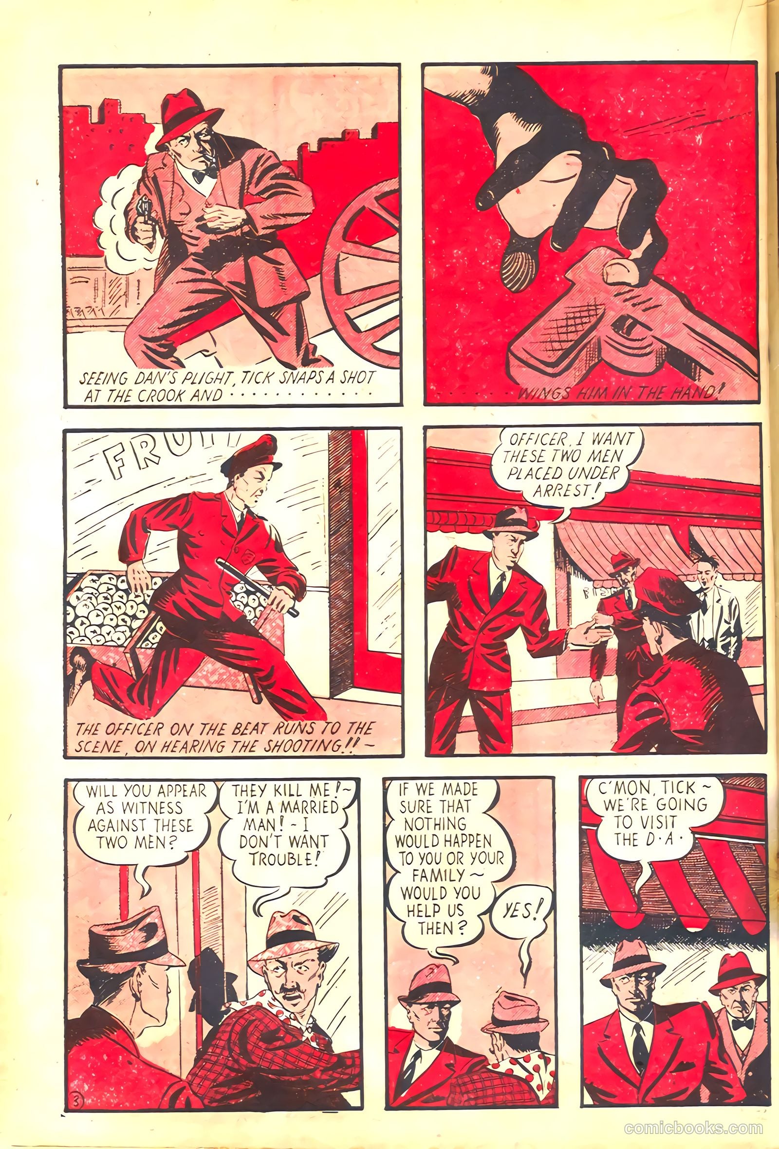 Keen Detective Funnies #21 — page 38 of 68