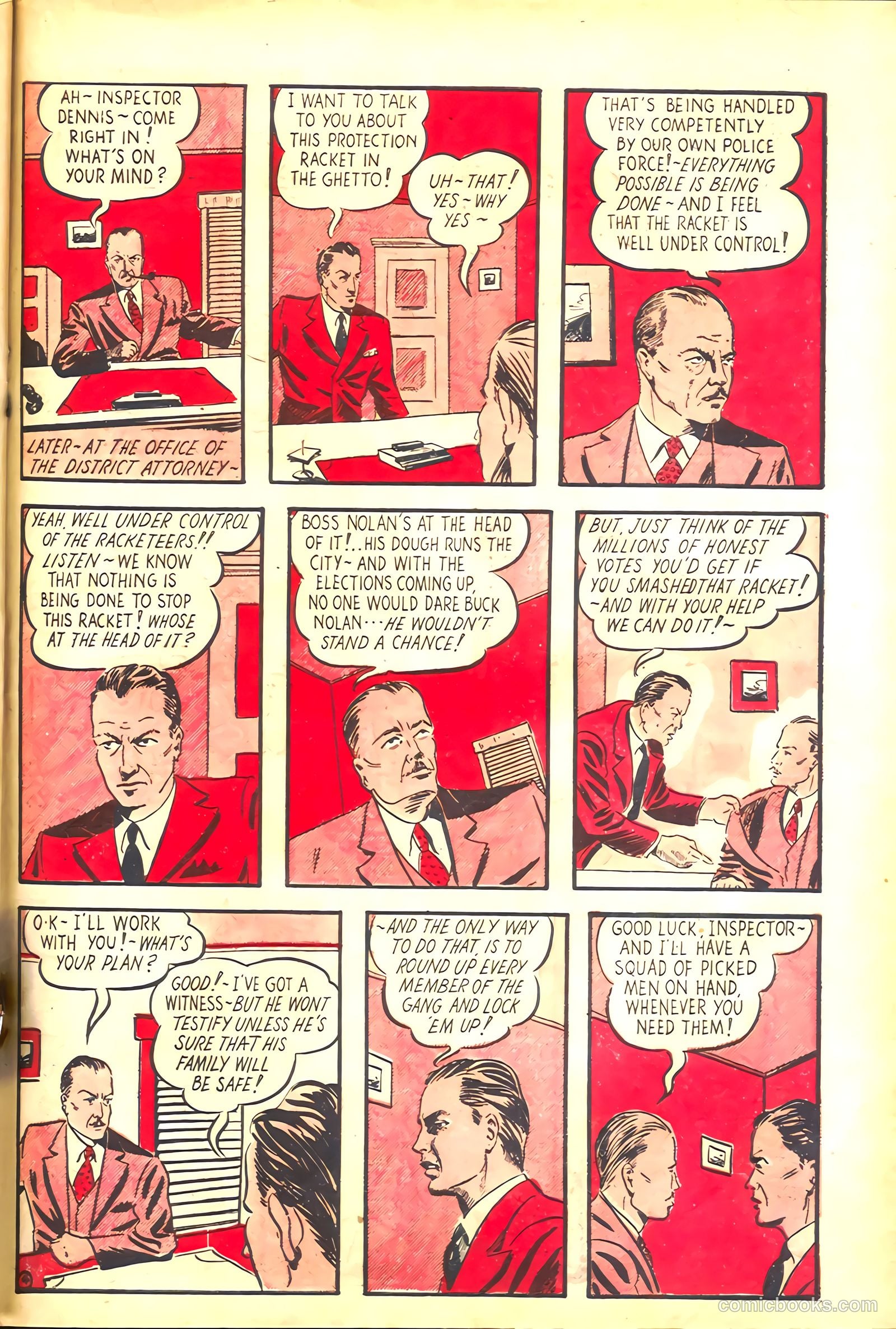 Keen Detective Funnies #21 — page 39 of 68