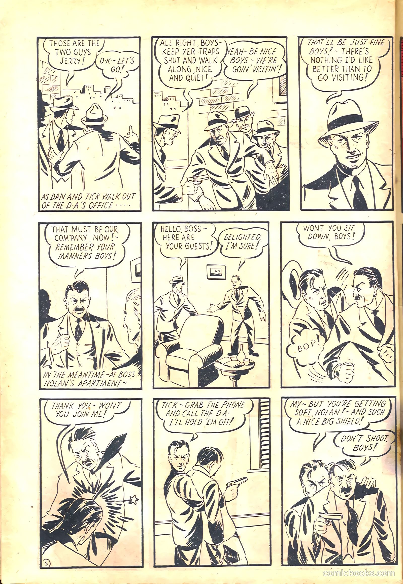Keen Detective Funnies #21 — page 40 of 68