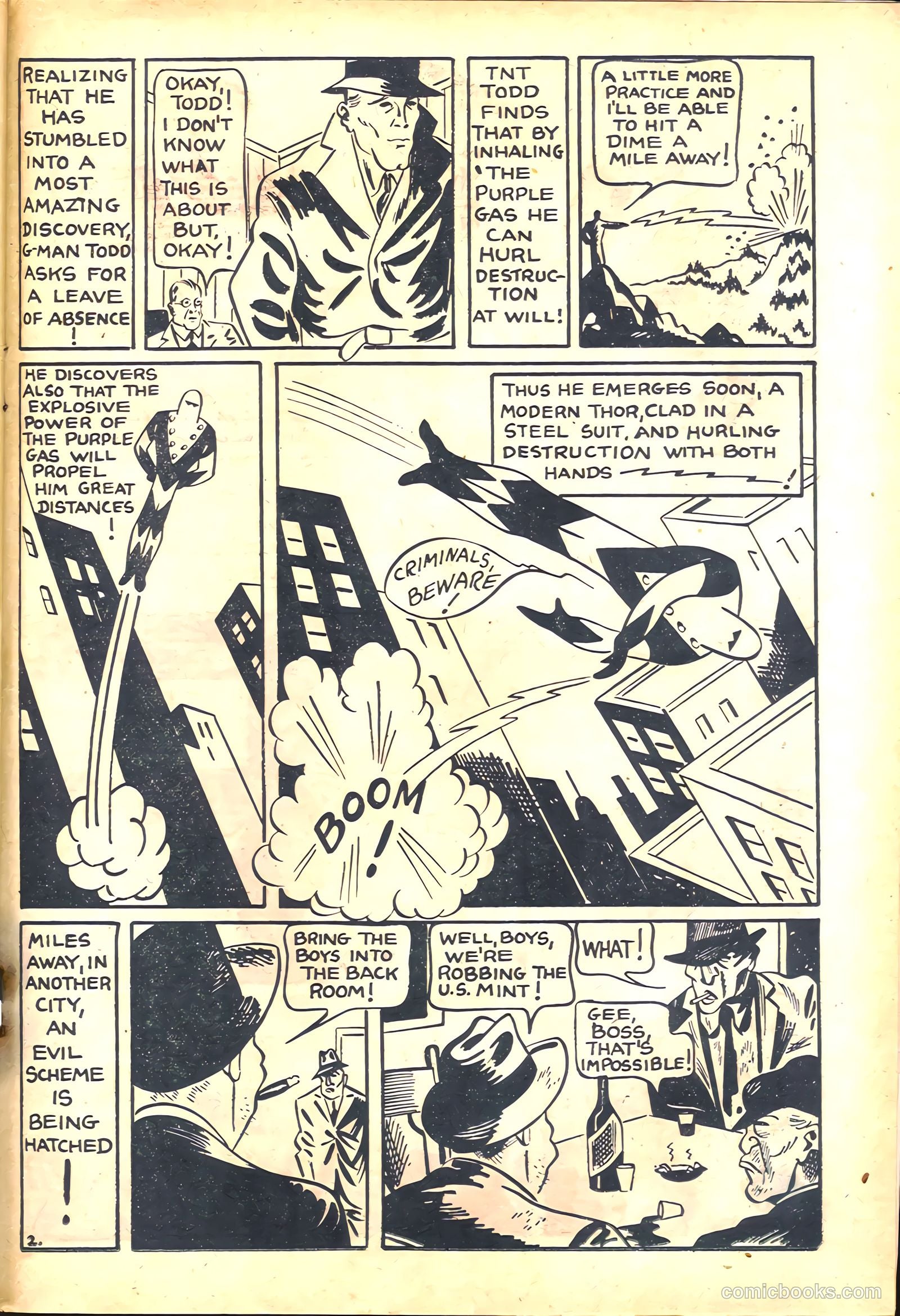 Keen Detective Funnies #21 — page 45 of 68