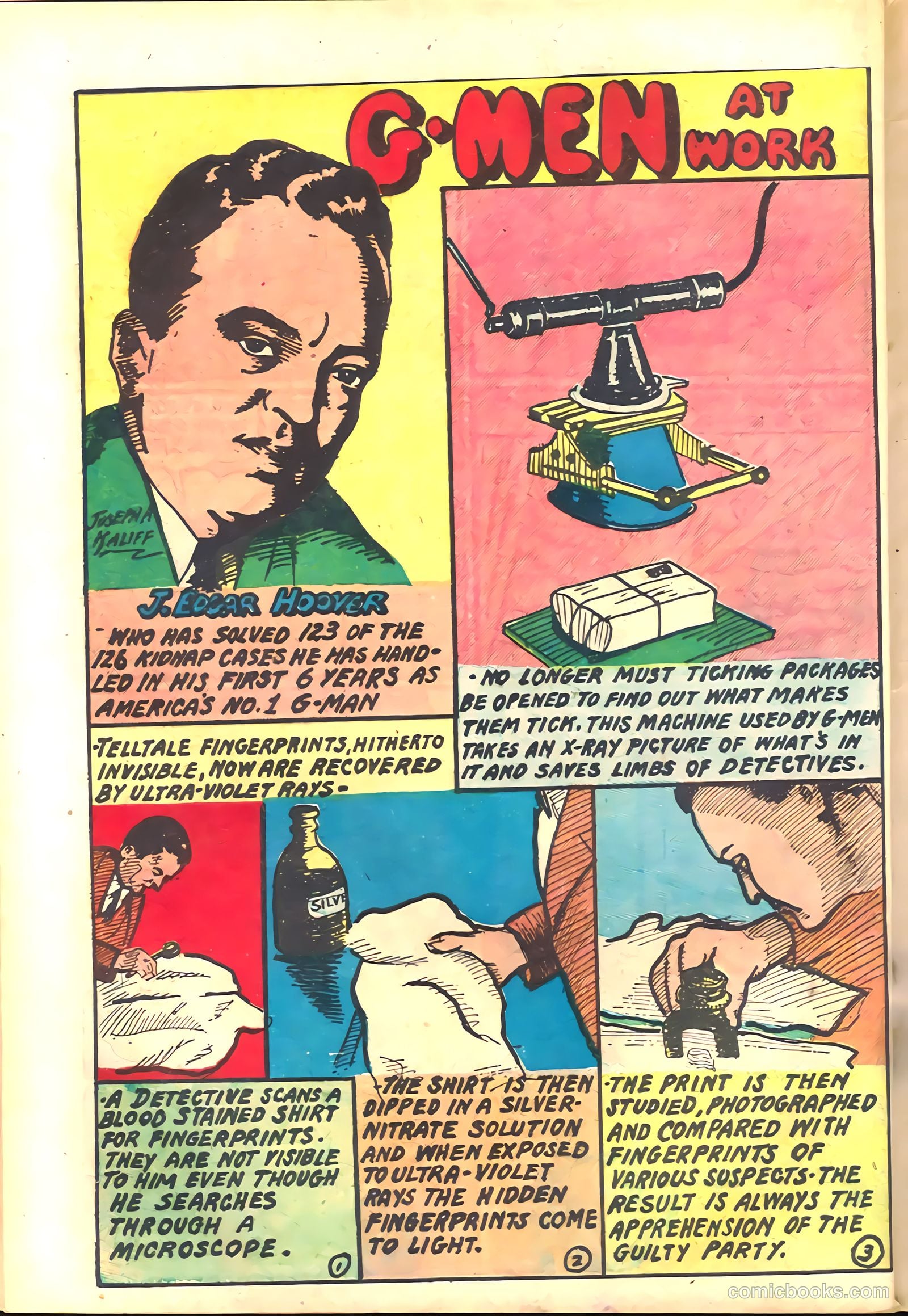 Keen Detective Funnies #21 — page 56 of 68