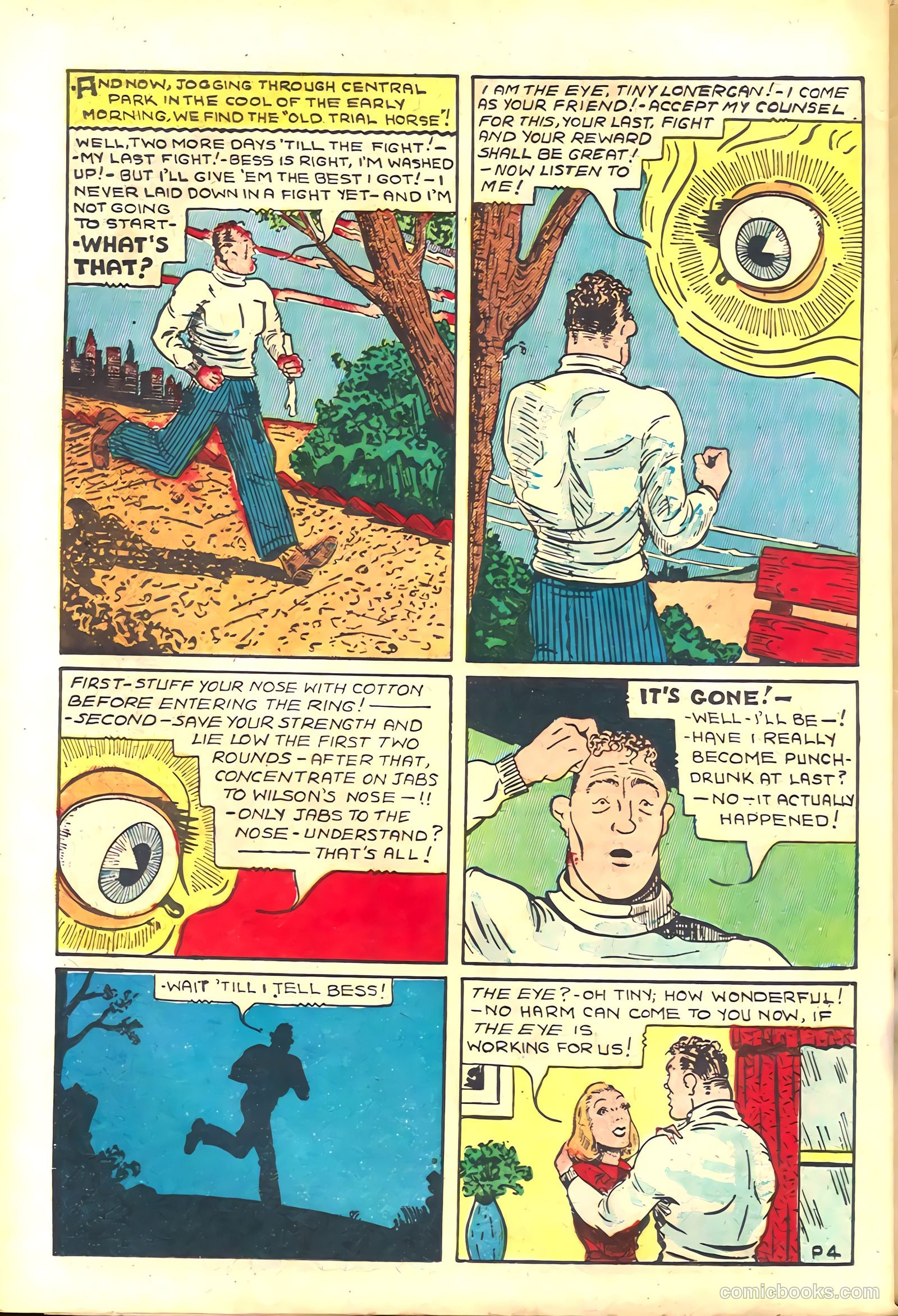 Keen Detective Funnies #21 — page 60 of 68