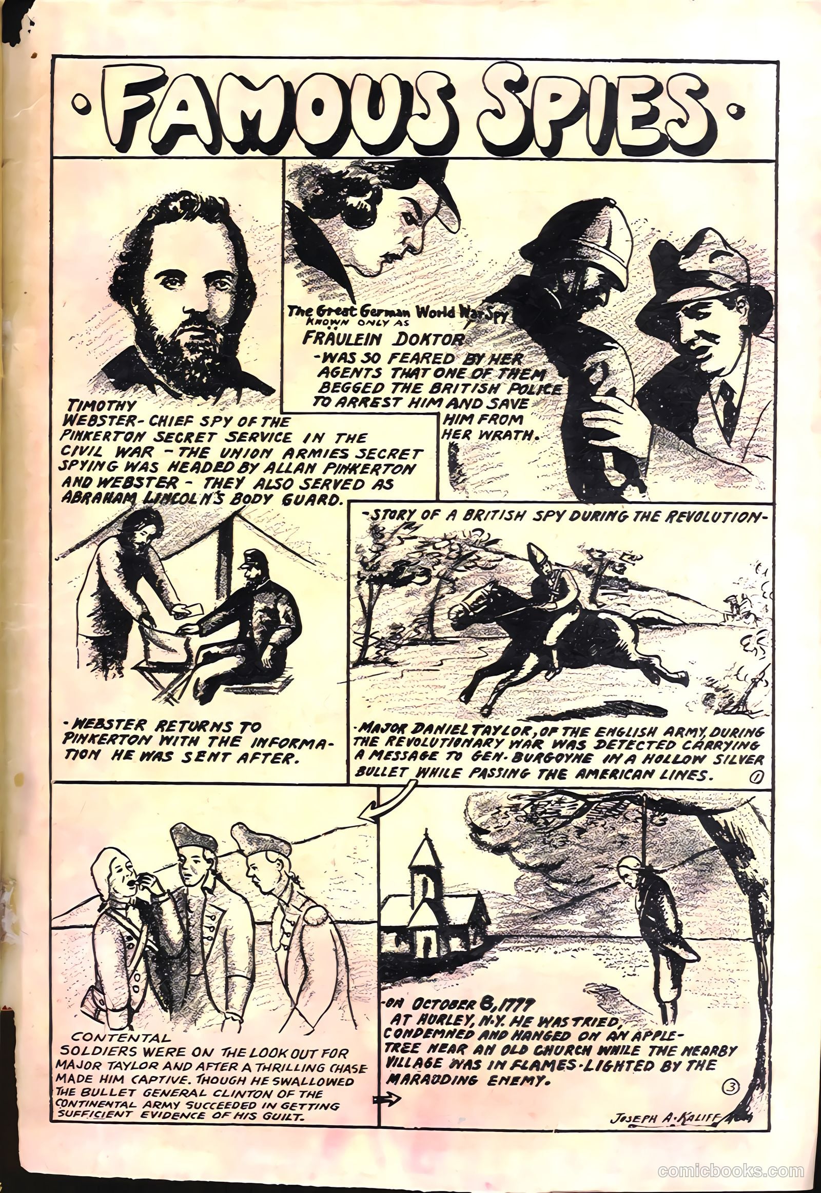 Keen Detective Funnies #21 — page 67 of 68