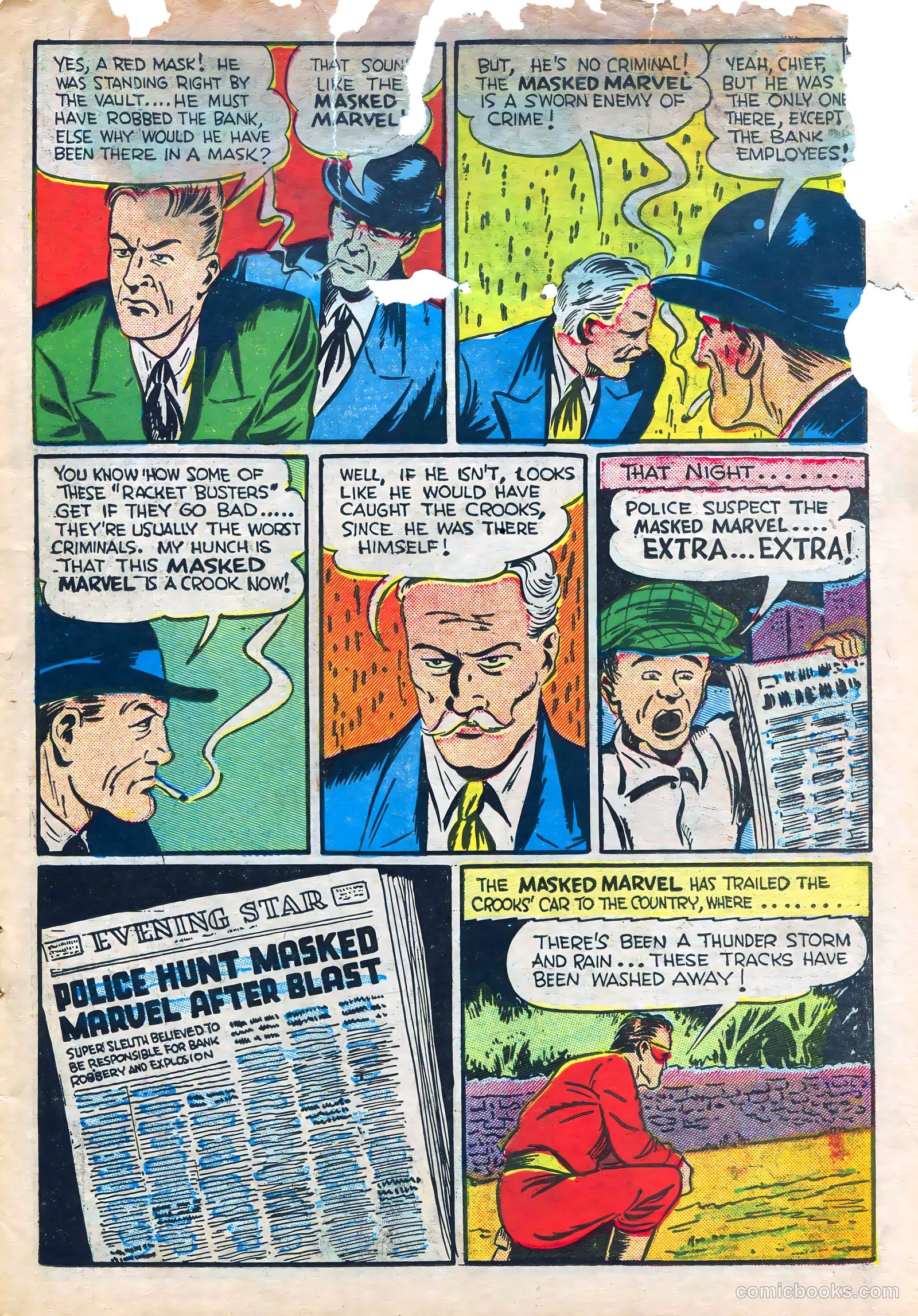 Keen Detective Funnies #22 — page 8 of 69