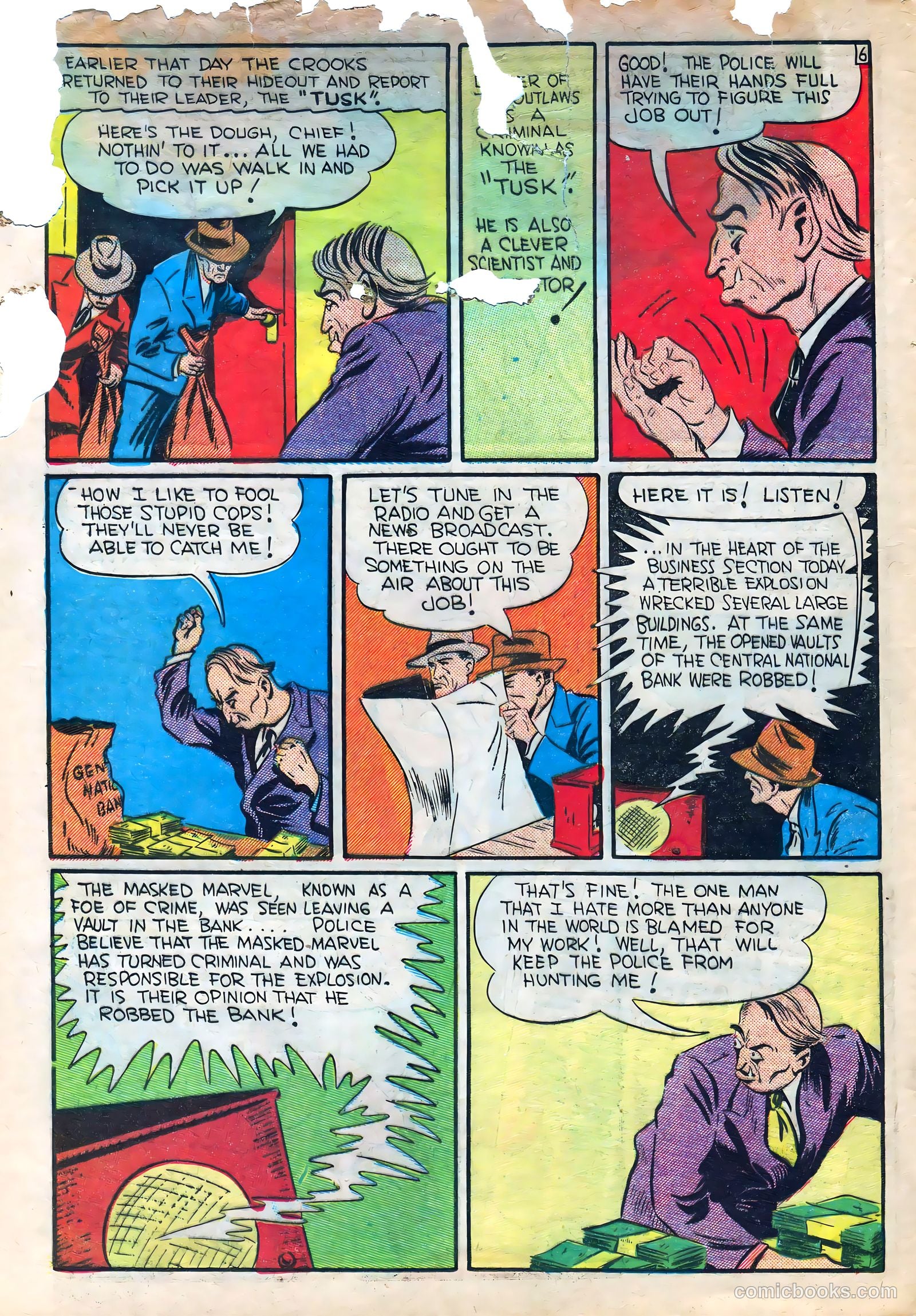 Keen Detective Funnies #22 — page 9 of 69