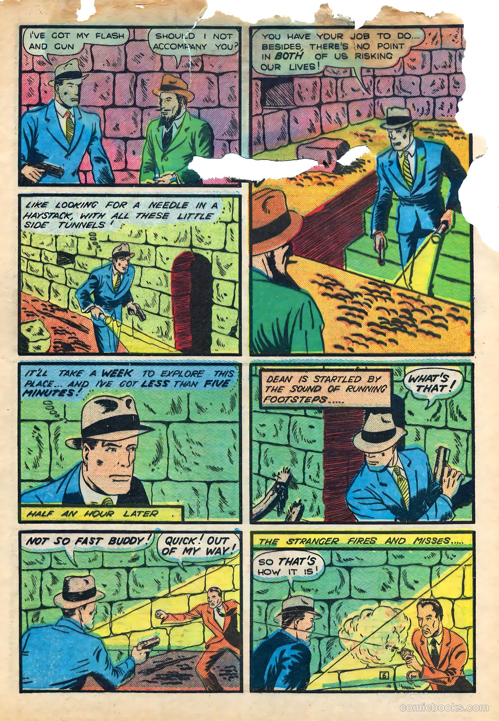 Keen Detective Funnies #22 — page 18 of 69