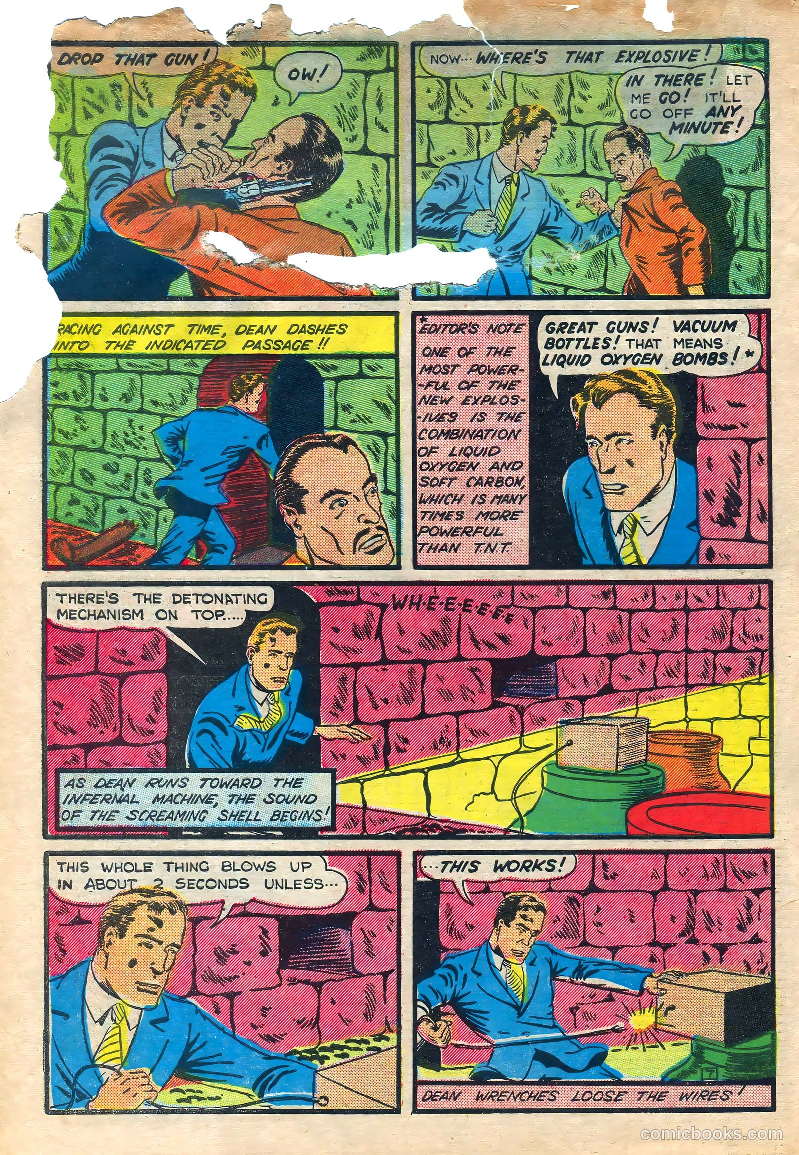 Keen Detective Funnies #22 — page 19 of 69