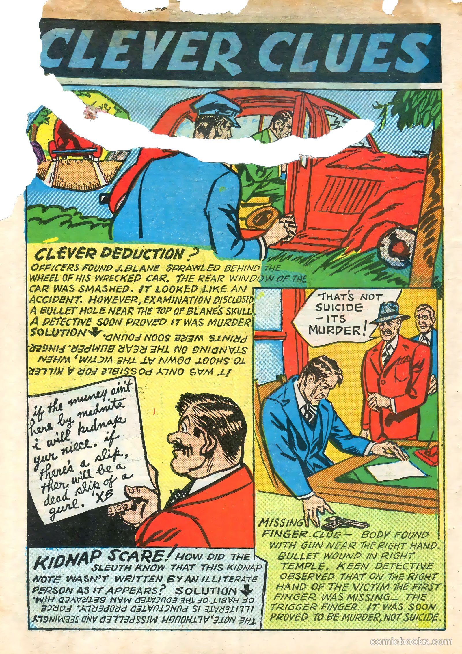 Keen Detective Funnies #22 — page 27 of 69