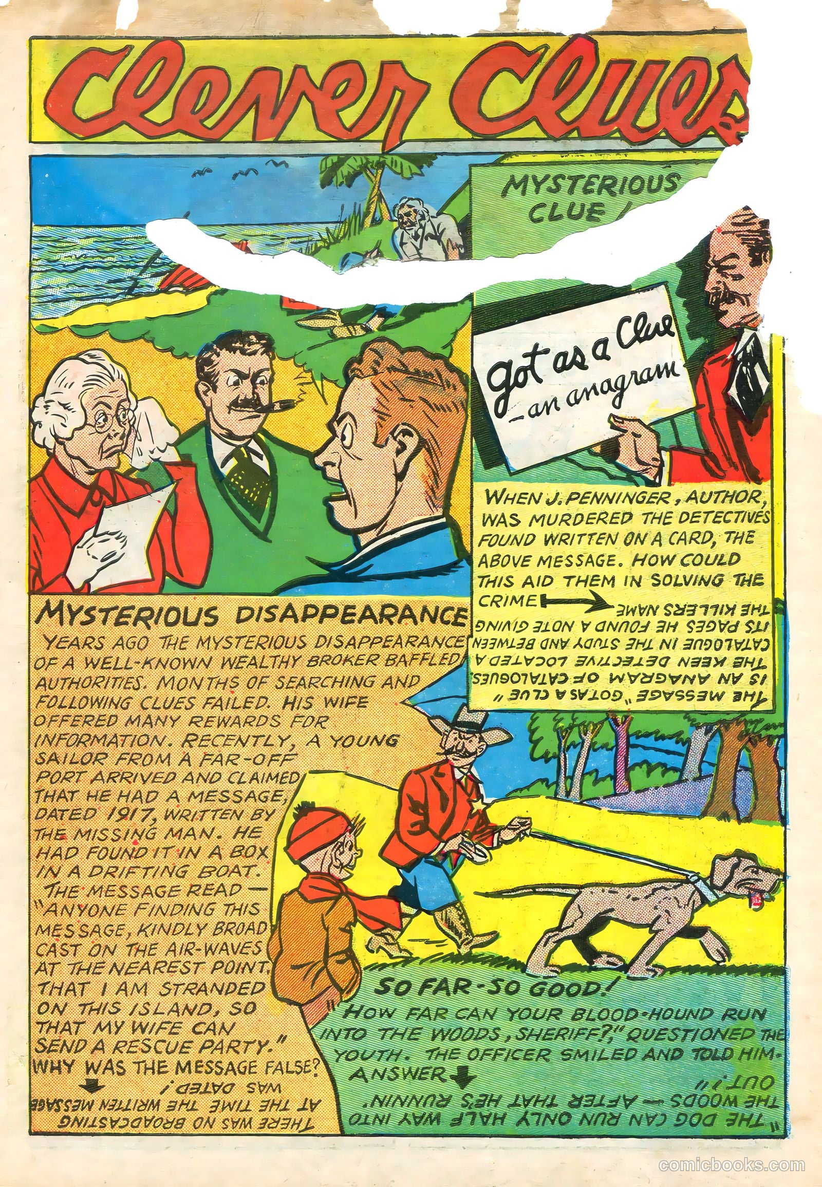 Keen Detective Funnies #22 — page 28 of 69