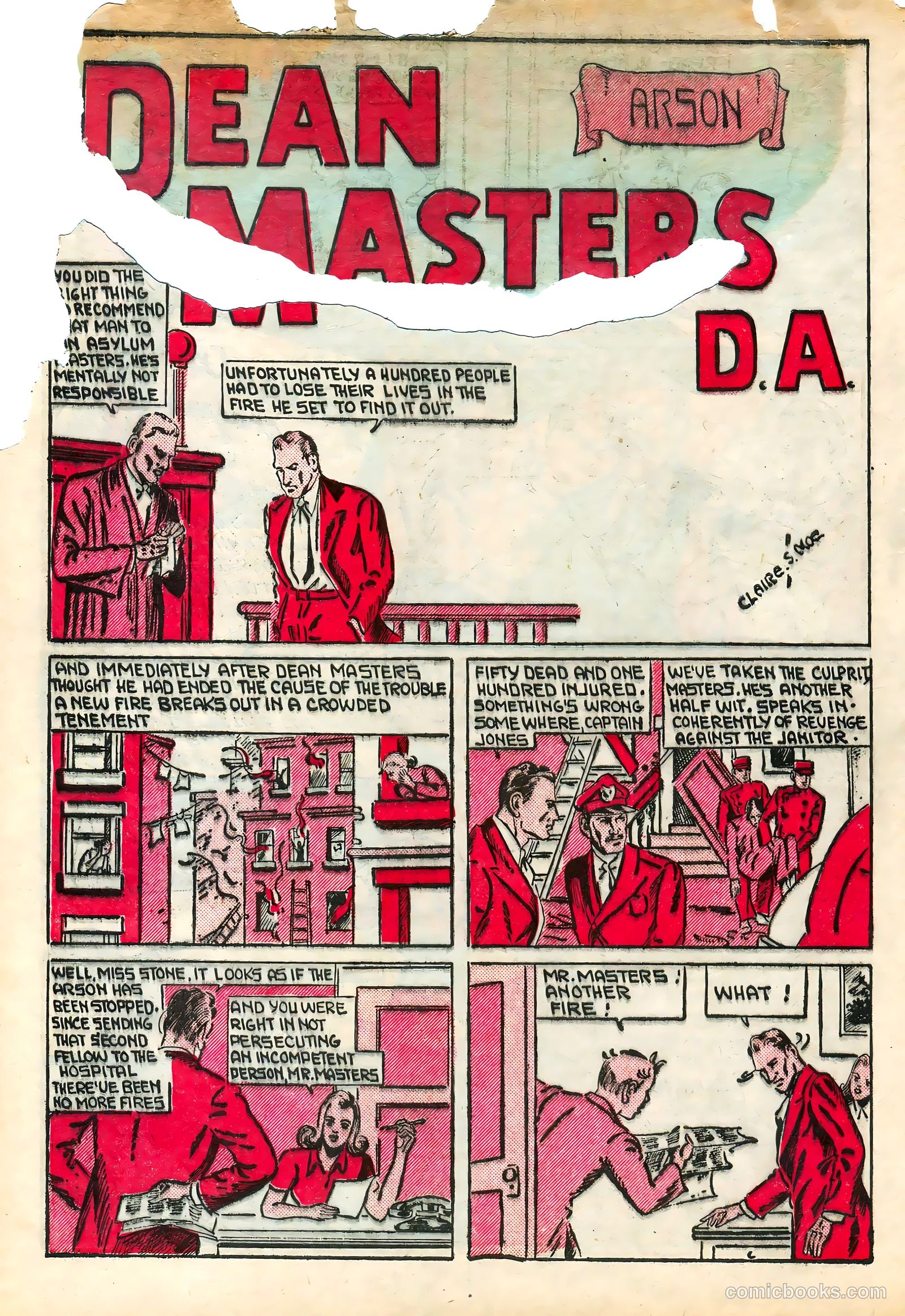 Keen Detective Funnies #22 — page 29 of 69