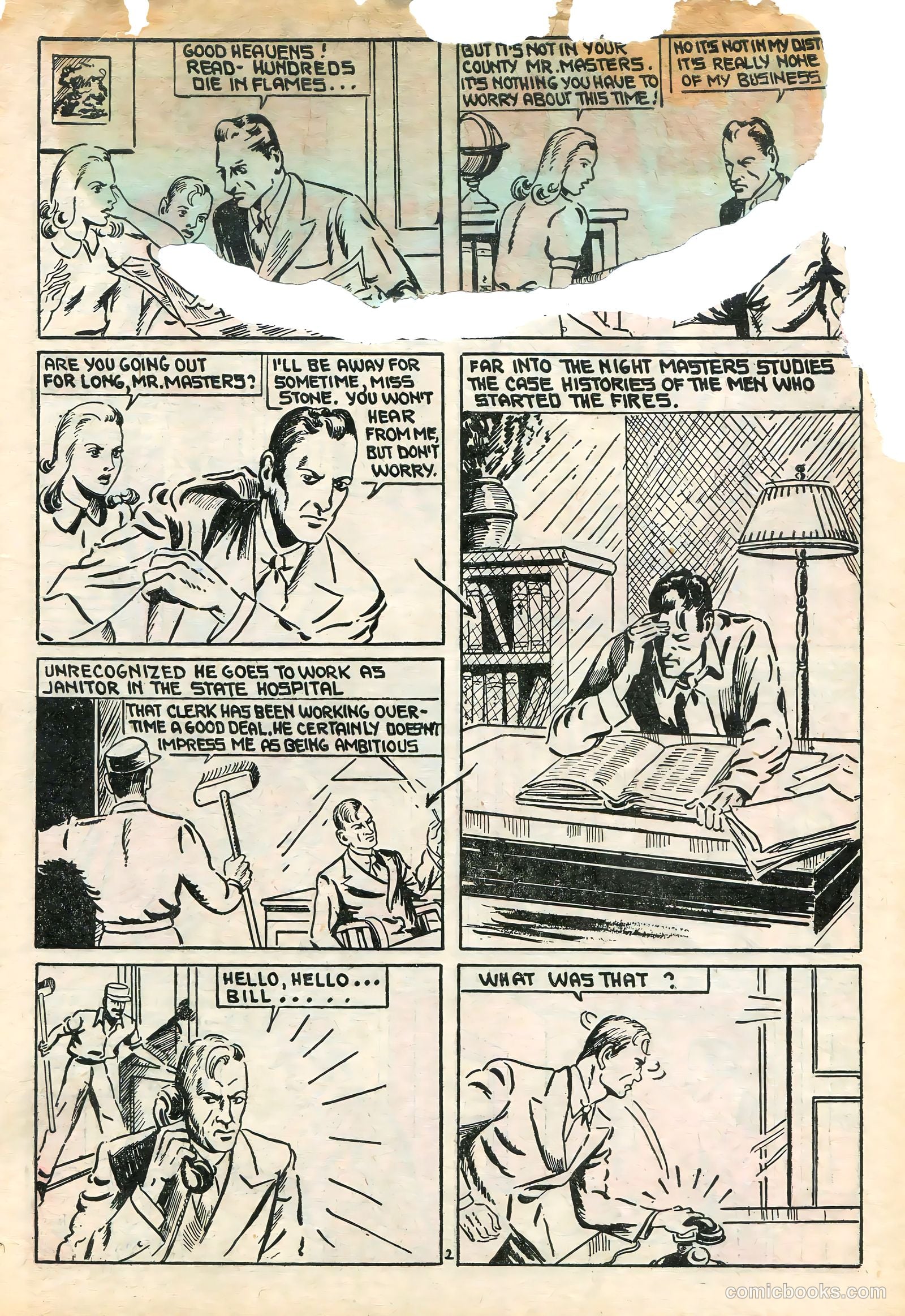 Keen Detective Funnies #22 — page 30 of 69