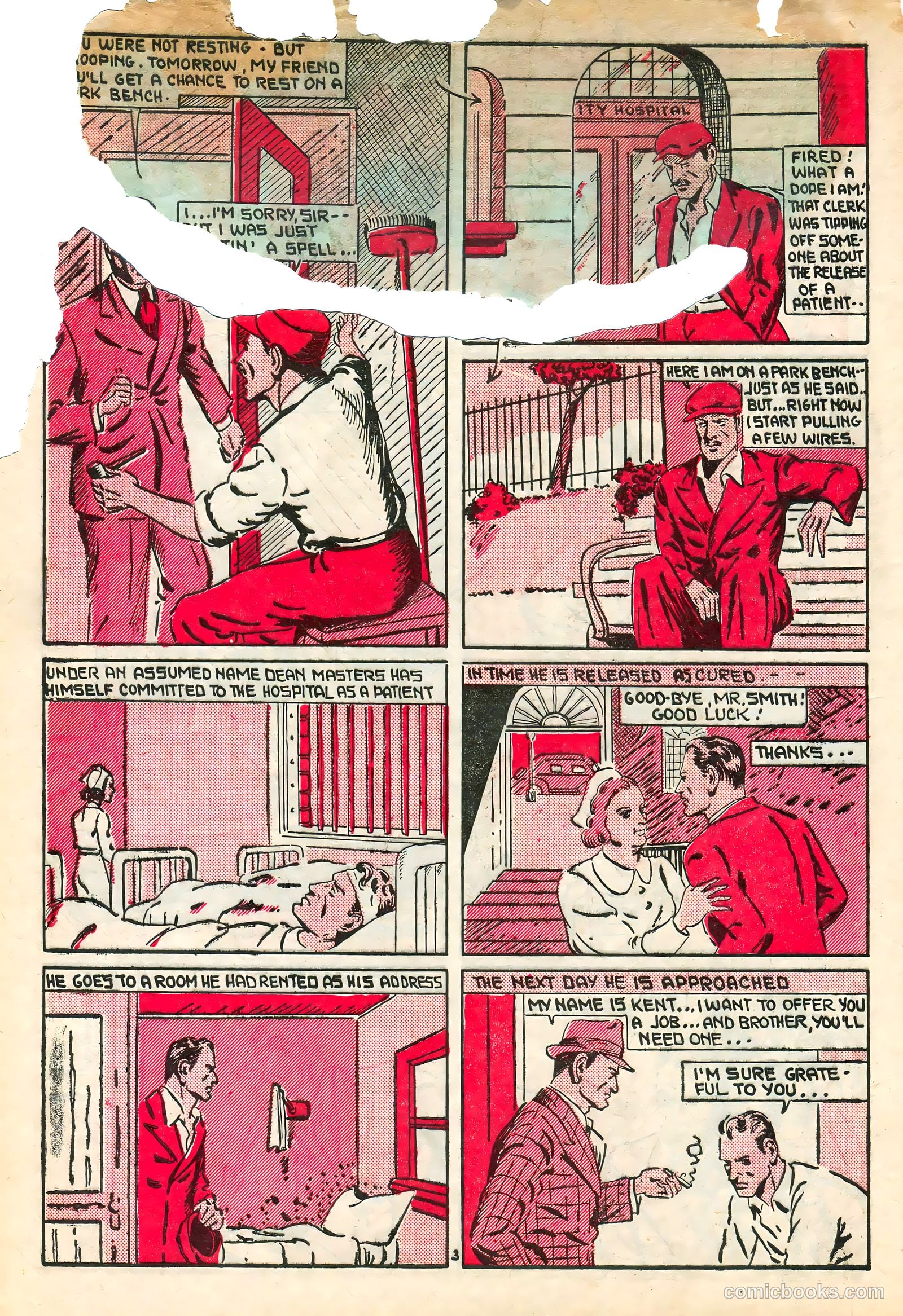 Keen Detective Funnies #22 — page 31 of 69