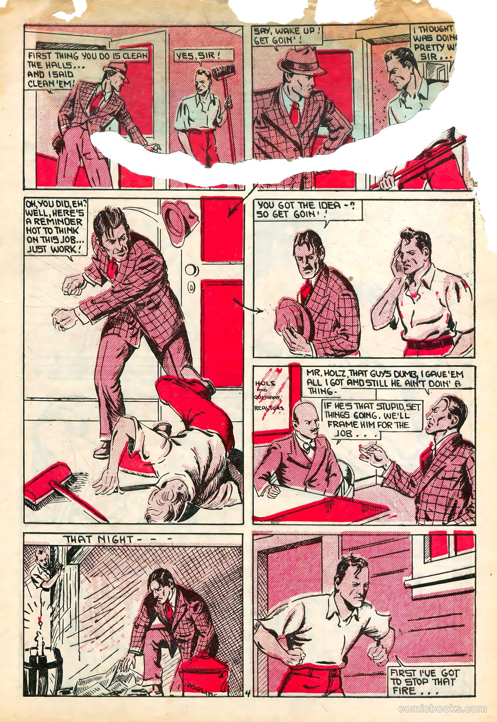 Keen Detective Funnies #22 — page 32 of 69