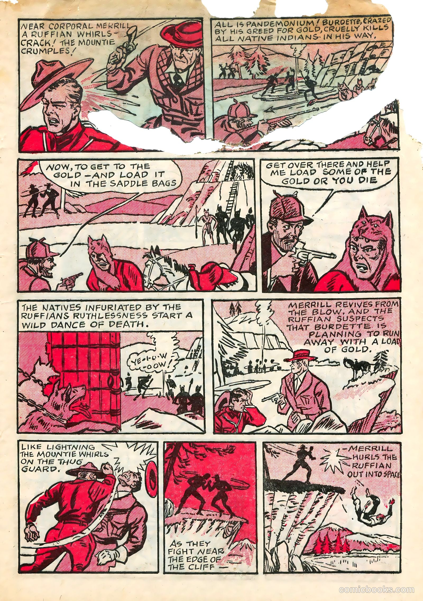 Keen Detective Funnies #22 — page 40 of 69