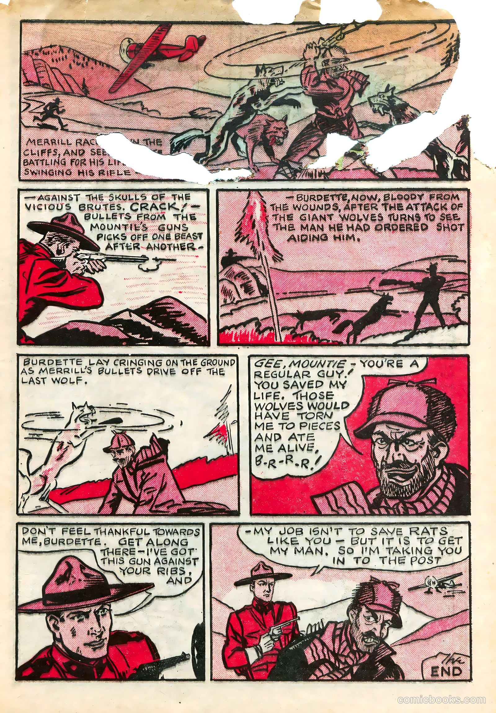 Keen Detective Funnies #22 — page 42 of 69