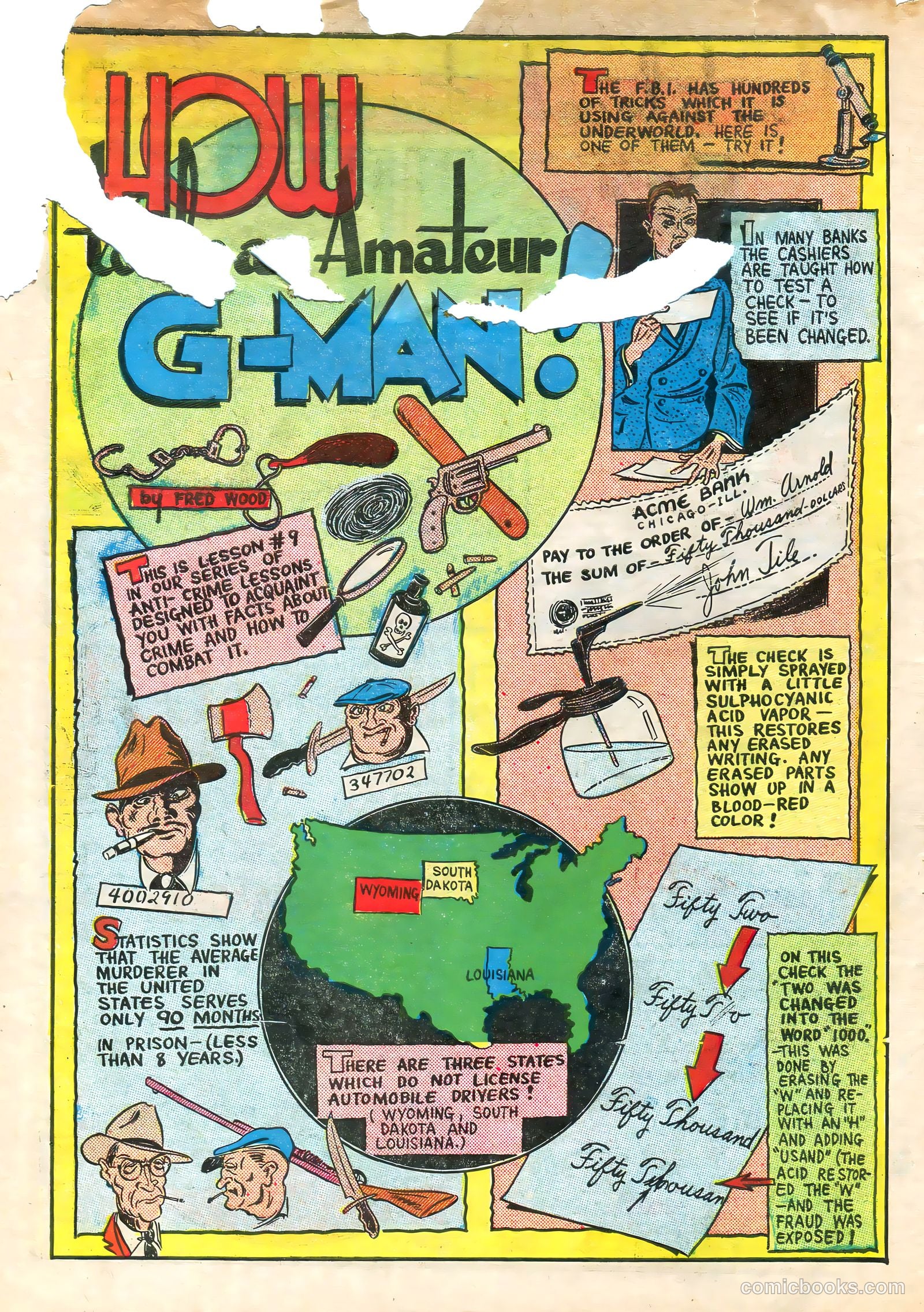 Keen Detective Funnies #22 — page 43 of 69