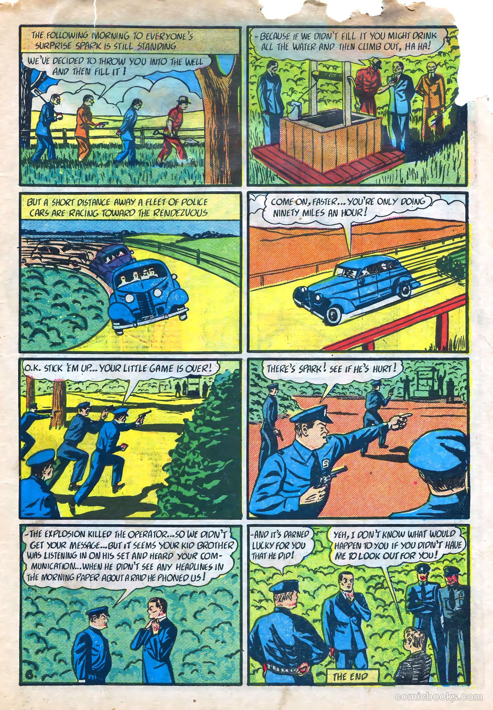 Keen Detective Funnies #22 — page 56 of 69