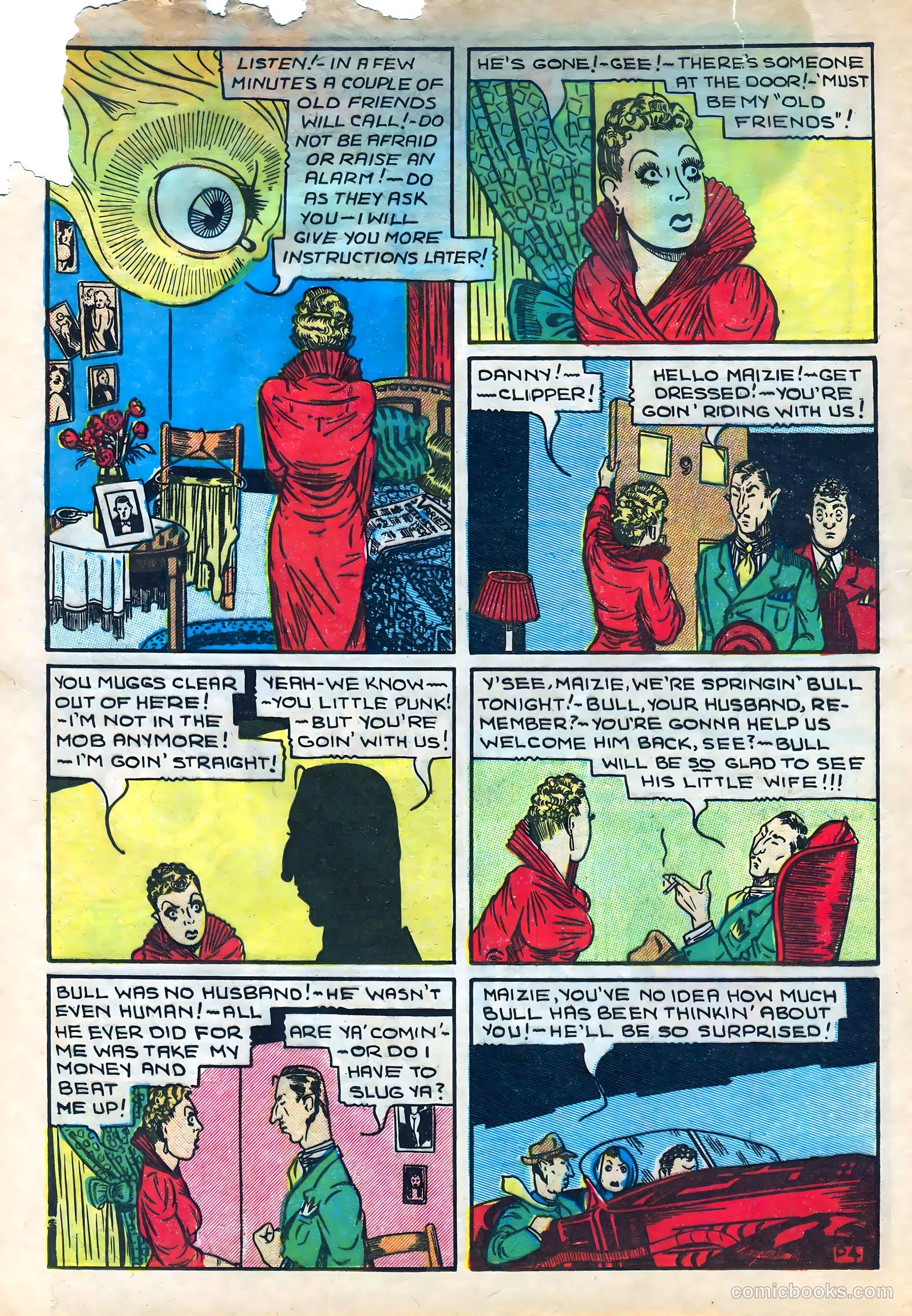 Keen Detective Funnies #22 — page 61 of 69