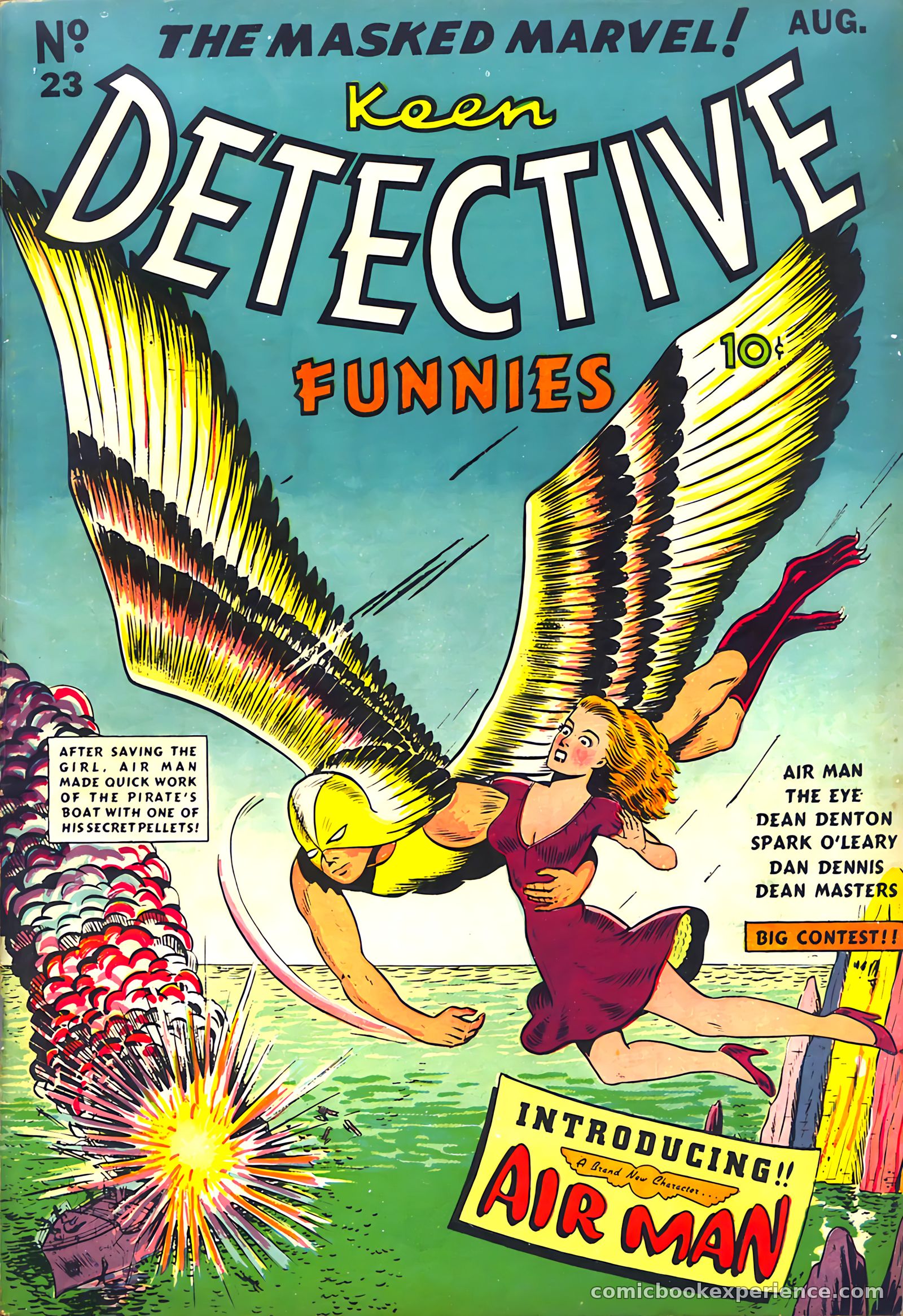 Keen Detective Funnies #23 — page 1 of 62