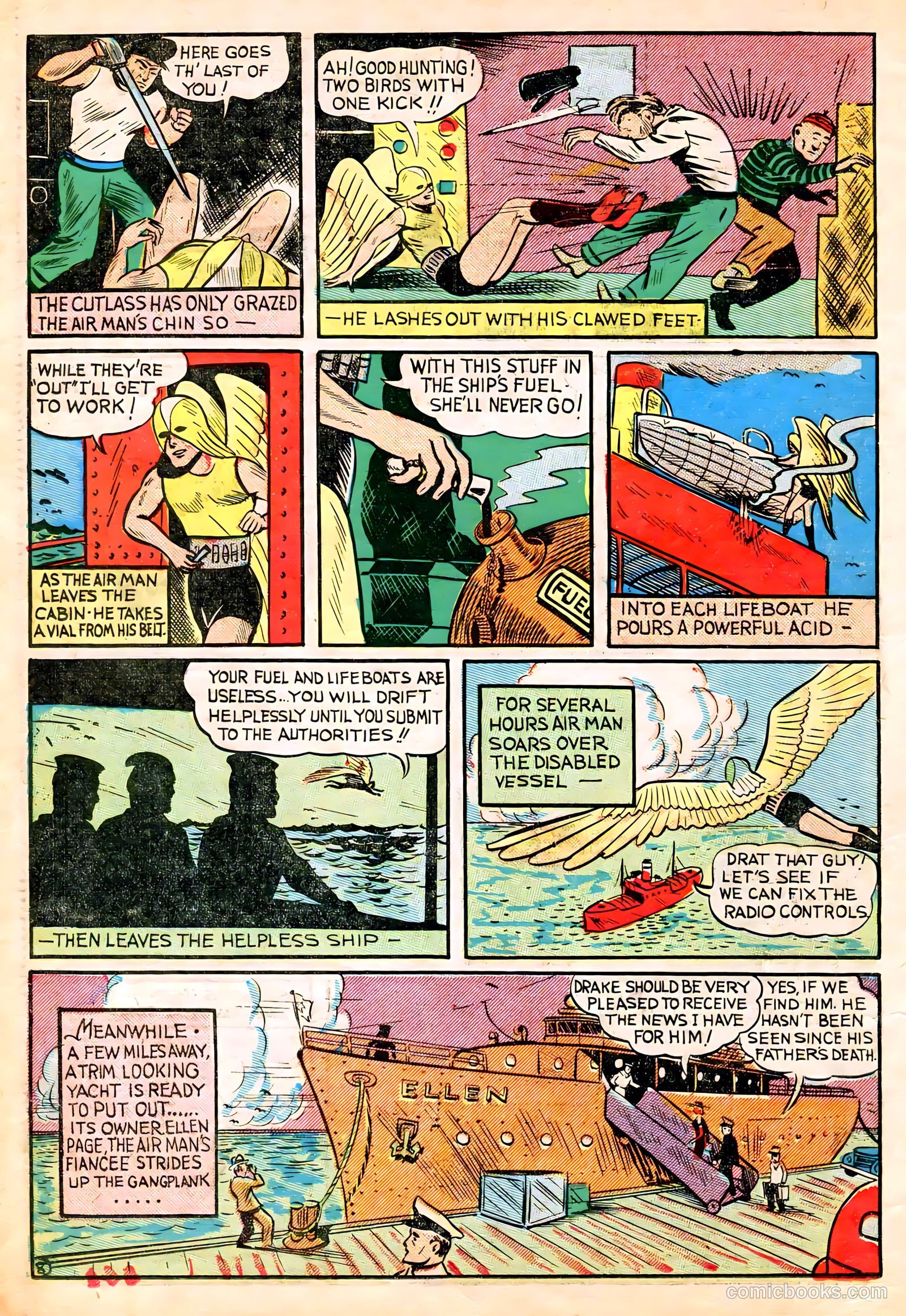 Keen Detective Funnies #23 — page 8 of 62
