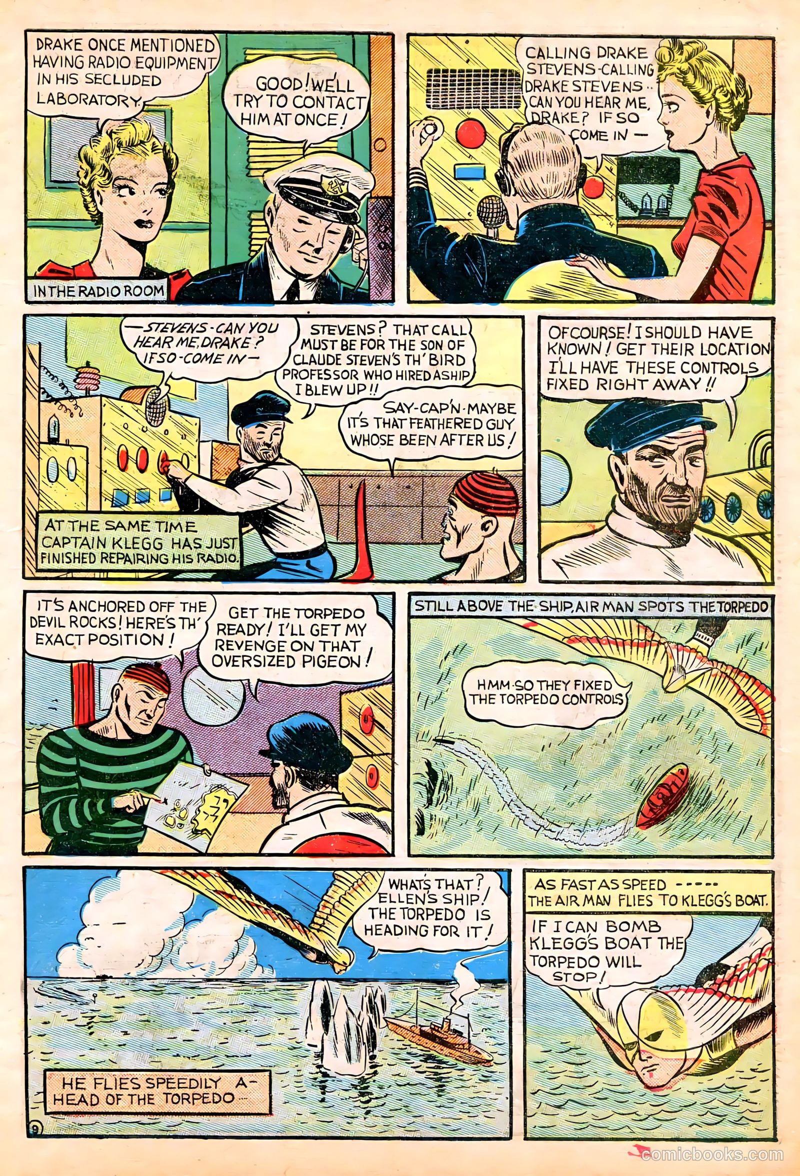 Keen Detective Funnies #23 — page 9 of 62