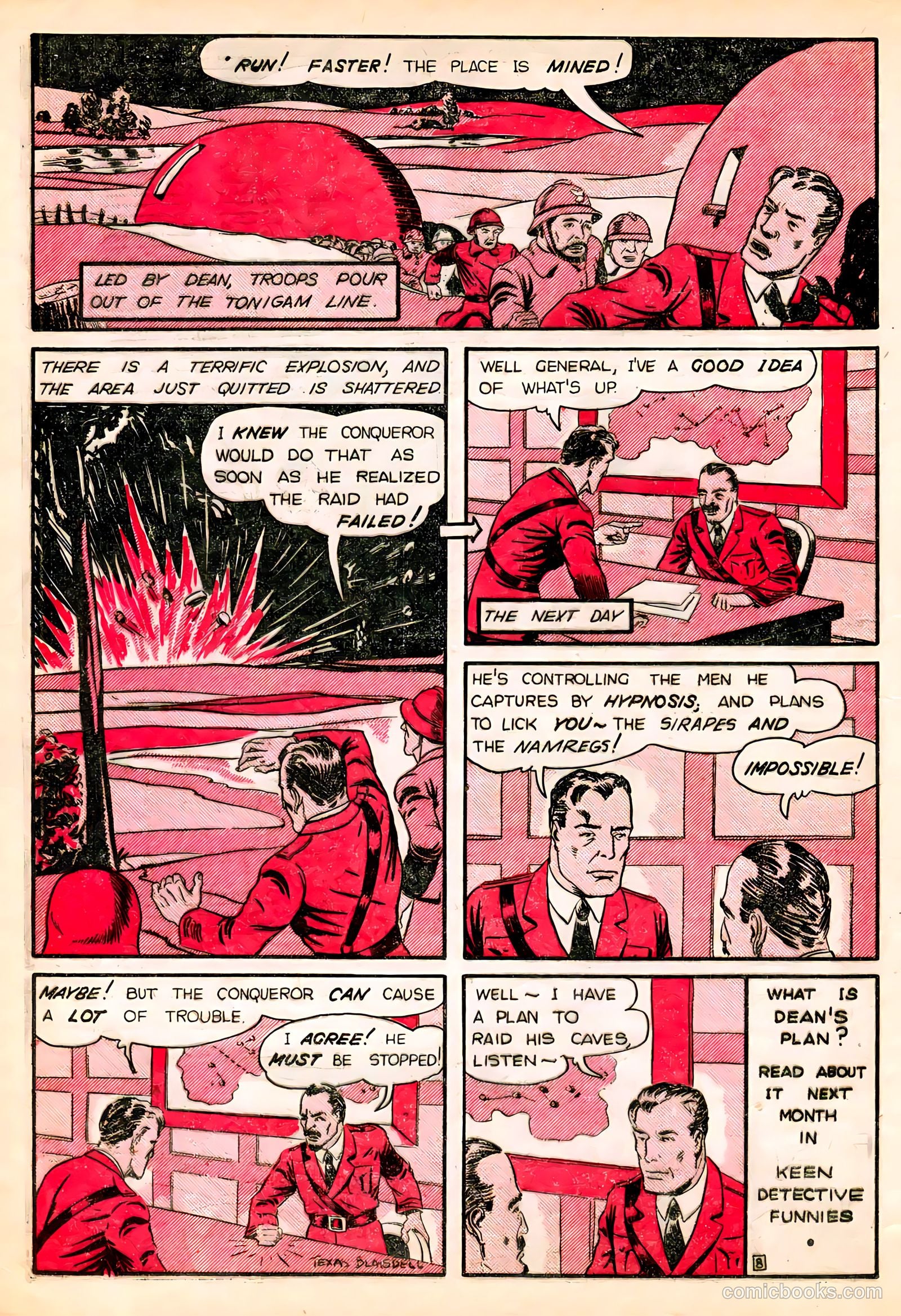 Keen Detective Funnies #23 — page 18 of 62
