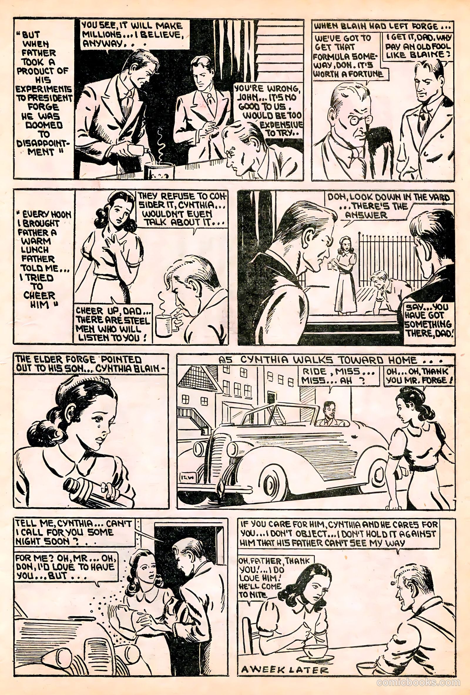 Keen Detective Funnies #23 — page 27 of 62