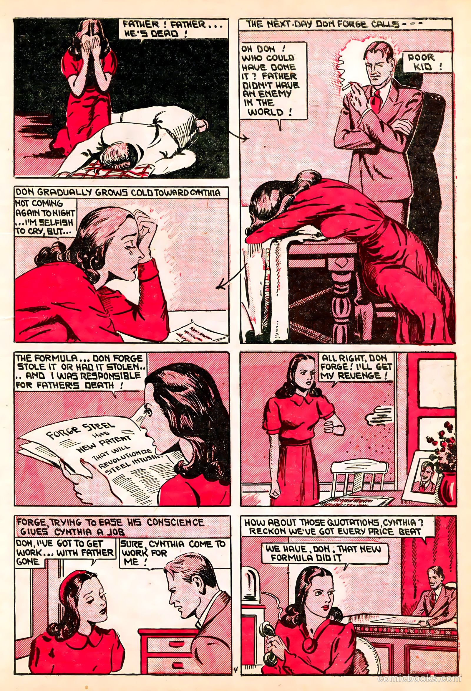 Keen Detective Funnies #23 — page 29 of 62