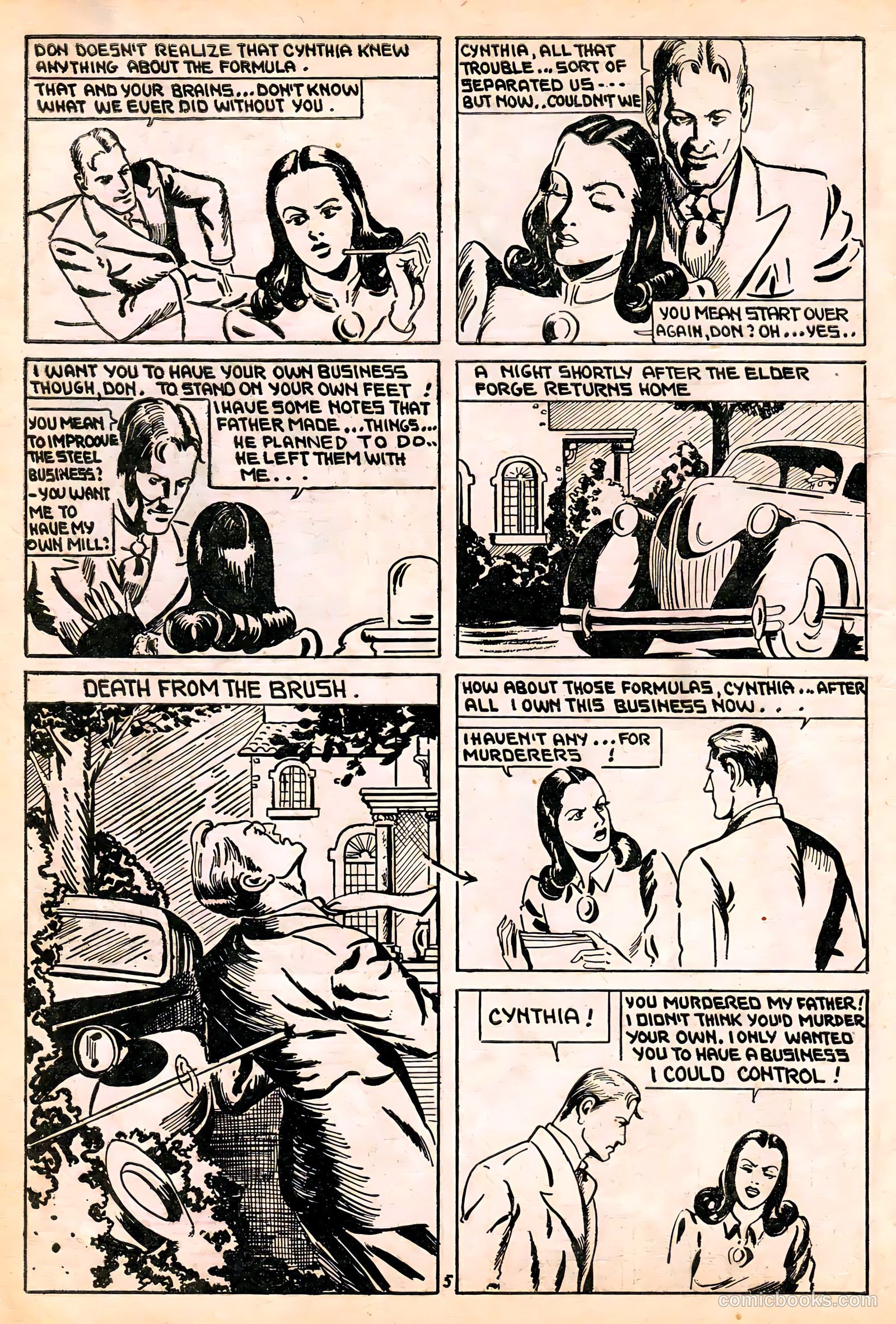Keen Detective Funnies #23 — page 30 of 62
