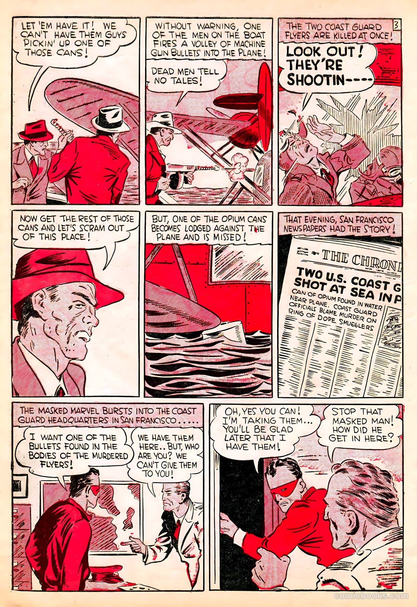 Keen Detective Funnies #23 — page 35 of 62
