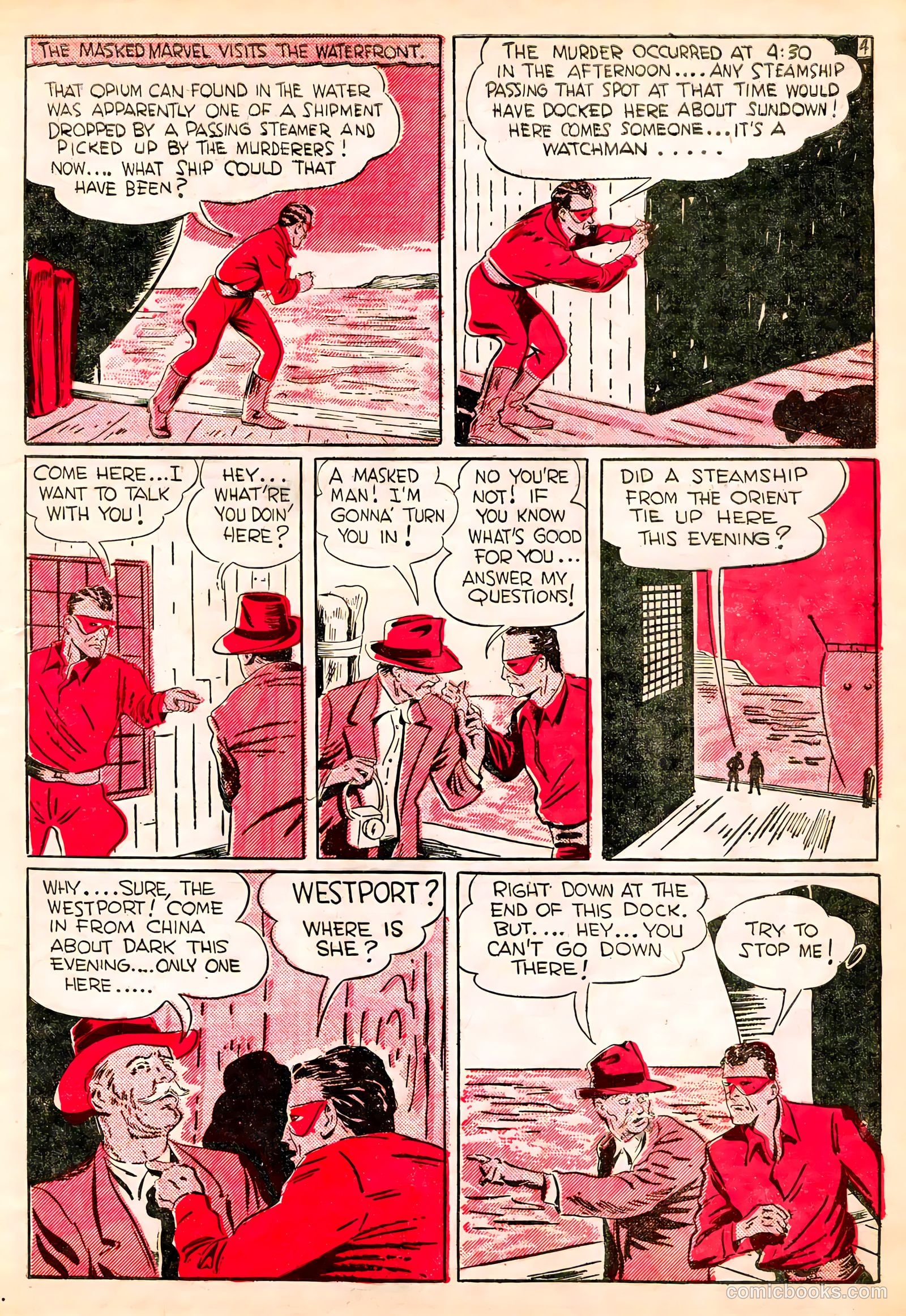 Keen Detective Funnies #23 — page 36 of 62
