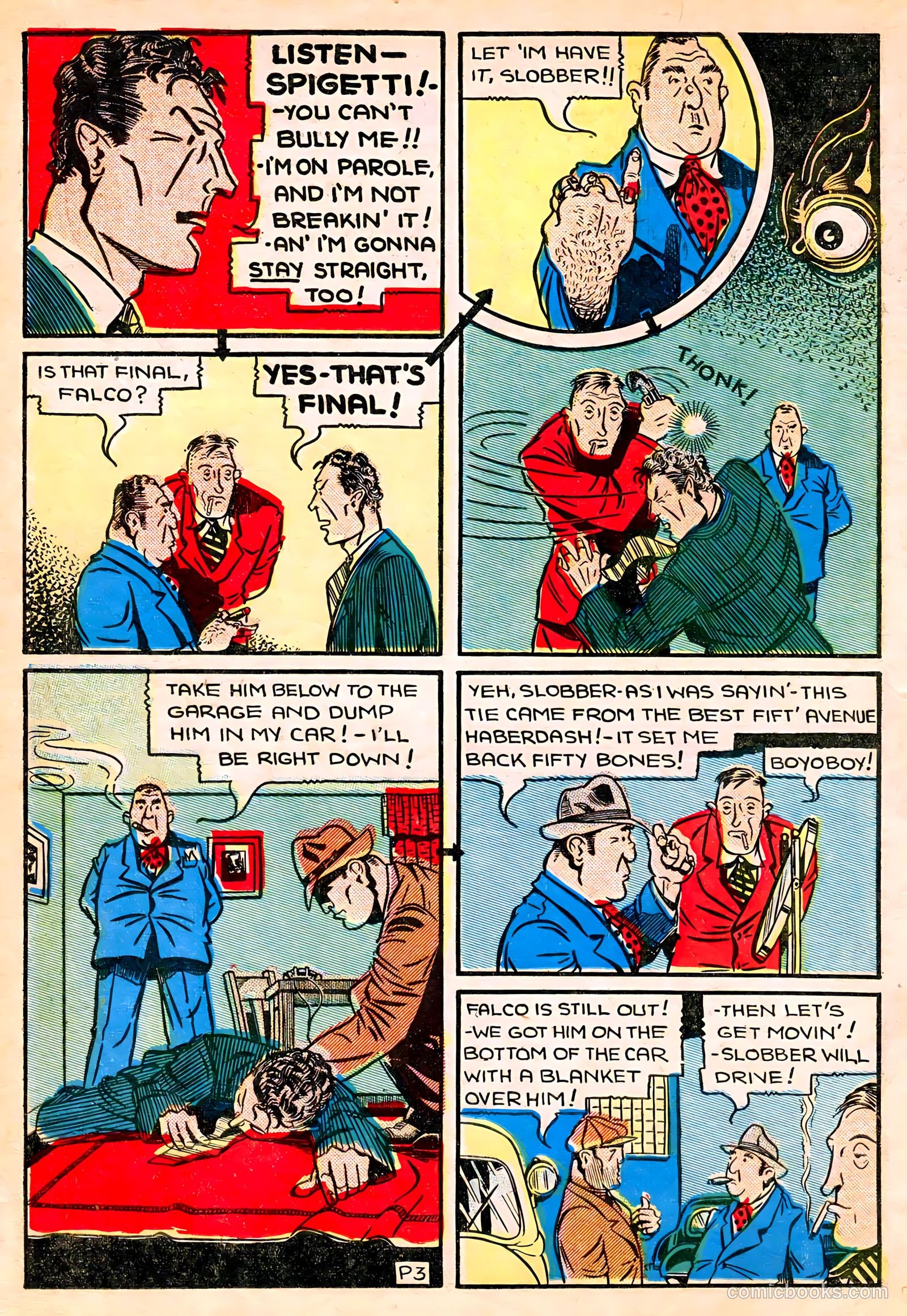 Keen Detective Funnies #23 — page 47 of 62