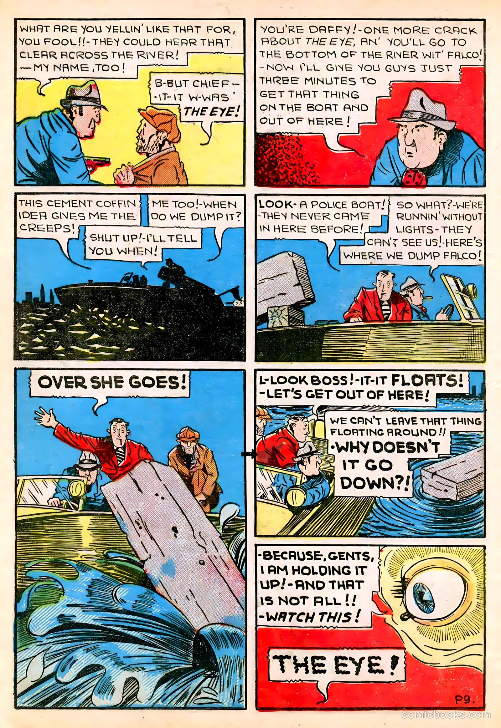 Keen Detective Funnies #23 — page 53 of 62