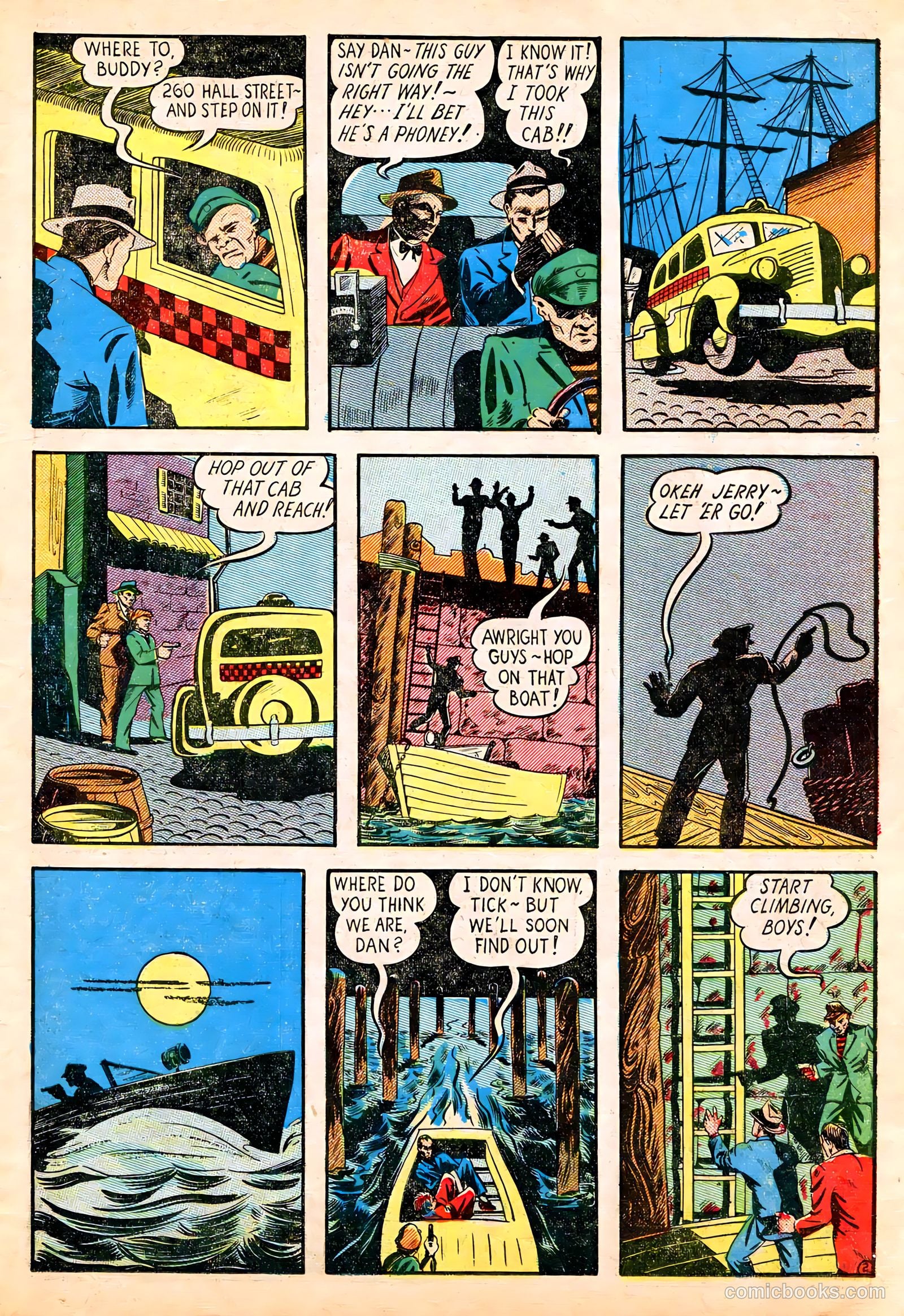 Keen Detective Funnies #23 — page 56 of 62
