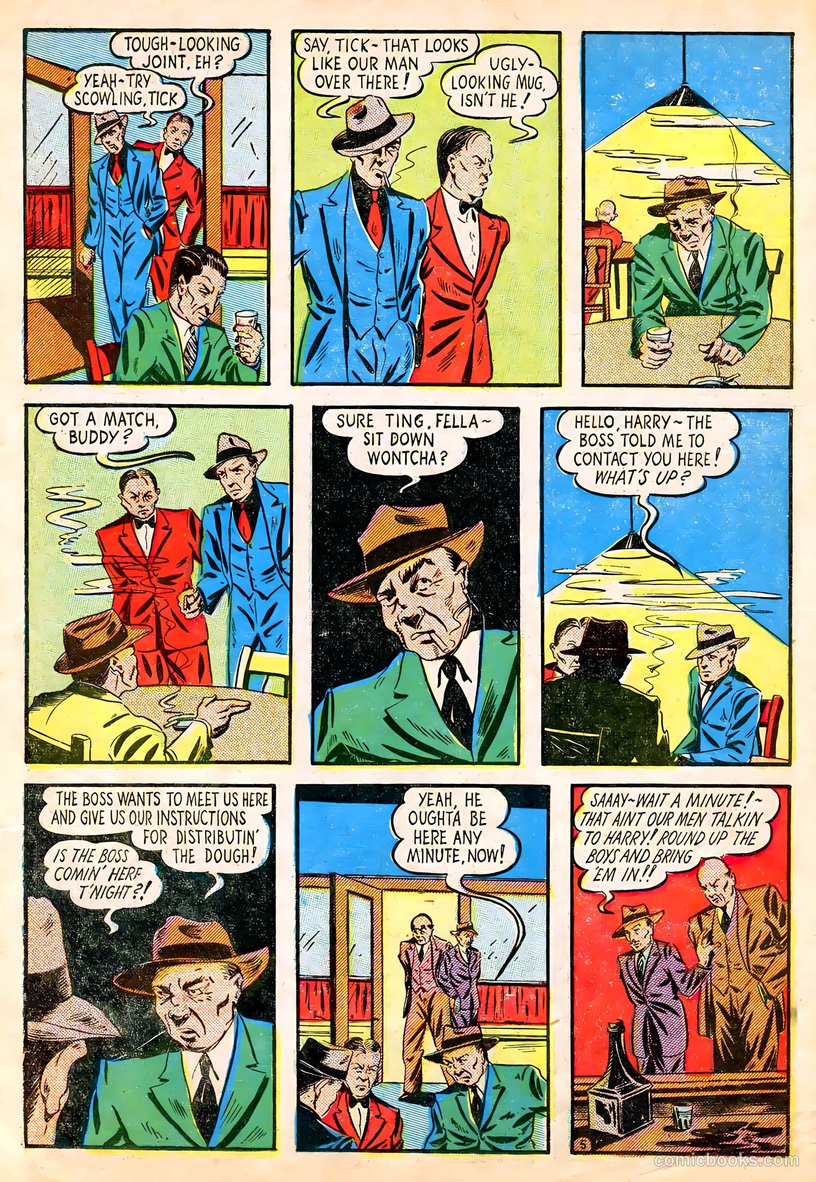 Keen Detective Funnies #23 — page 59 of 62