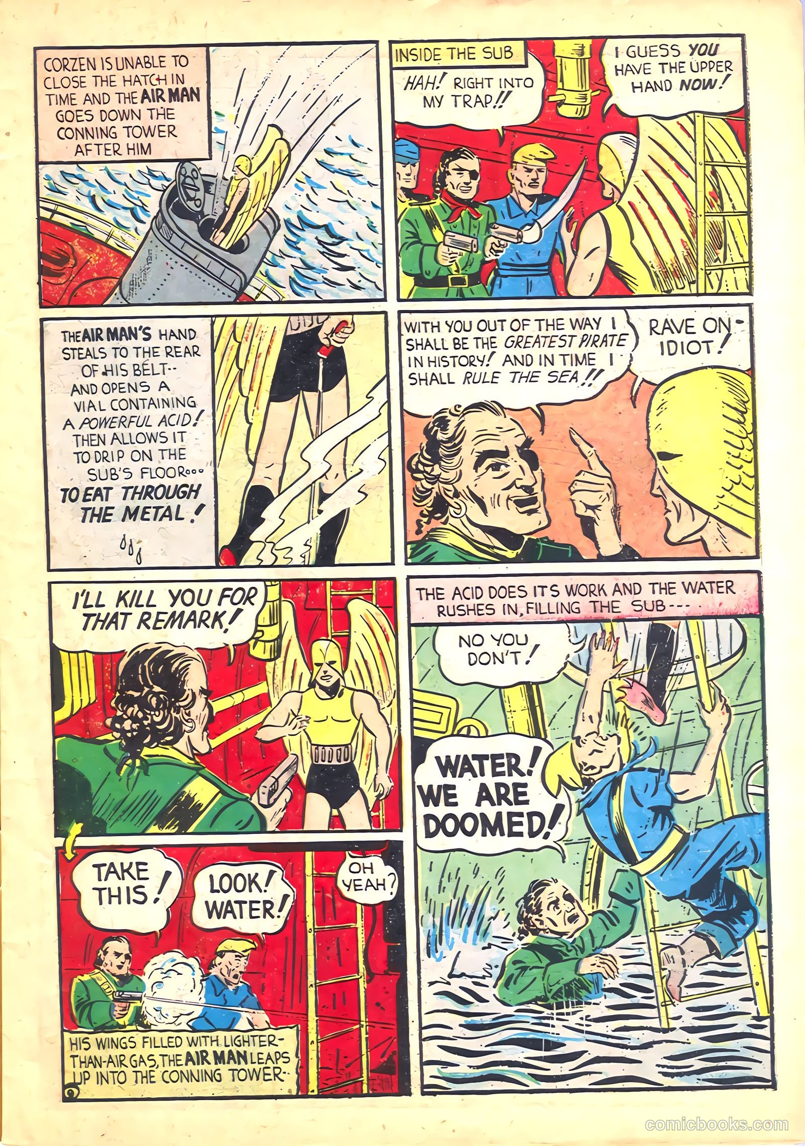 Keen Detective Funnies #24 — page 9 of 64