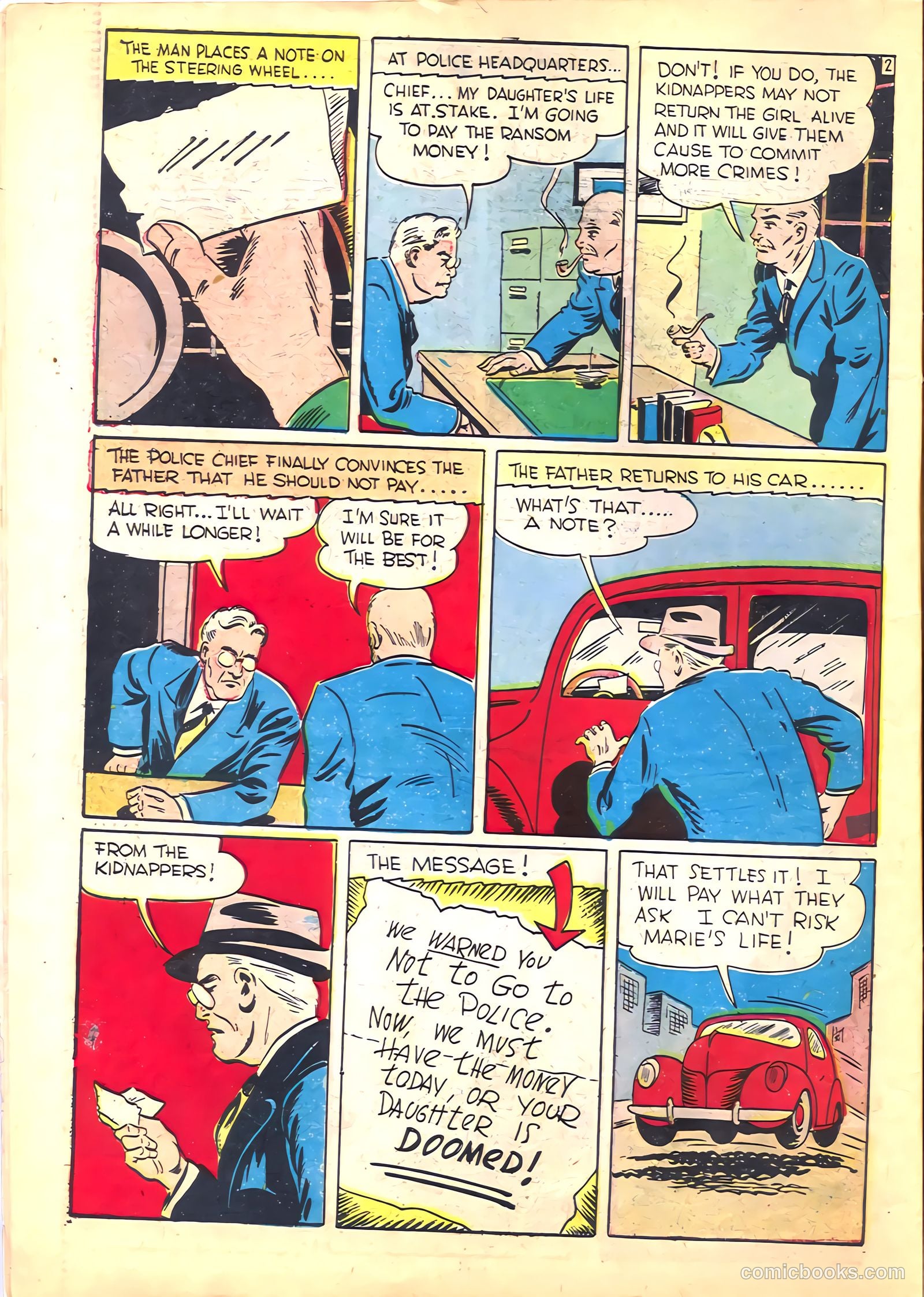 Keen Detective Funnies #24 — page 12 of 64