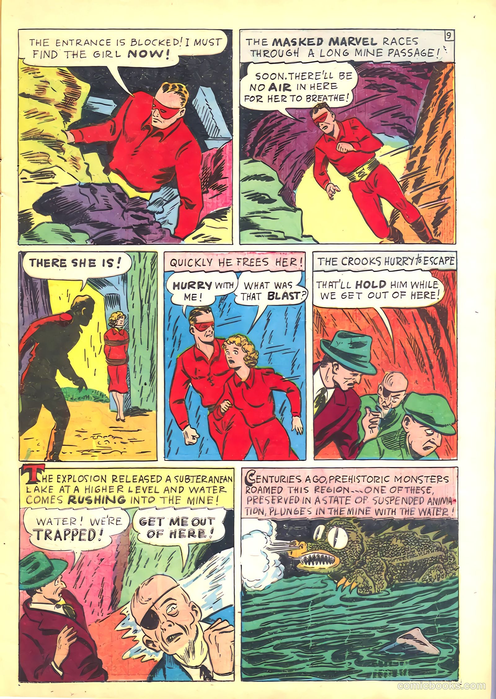 Keen Detective Funnies #24 — page 19 of 64