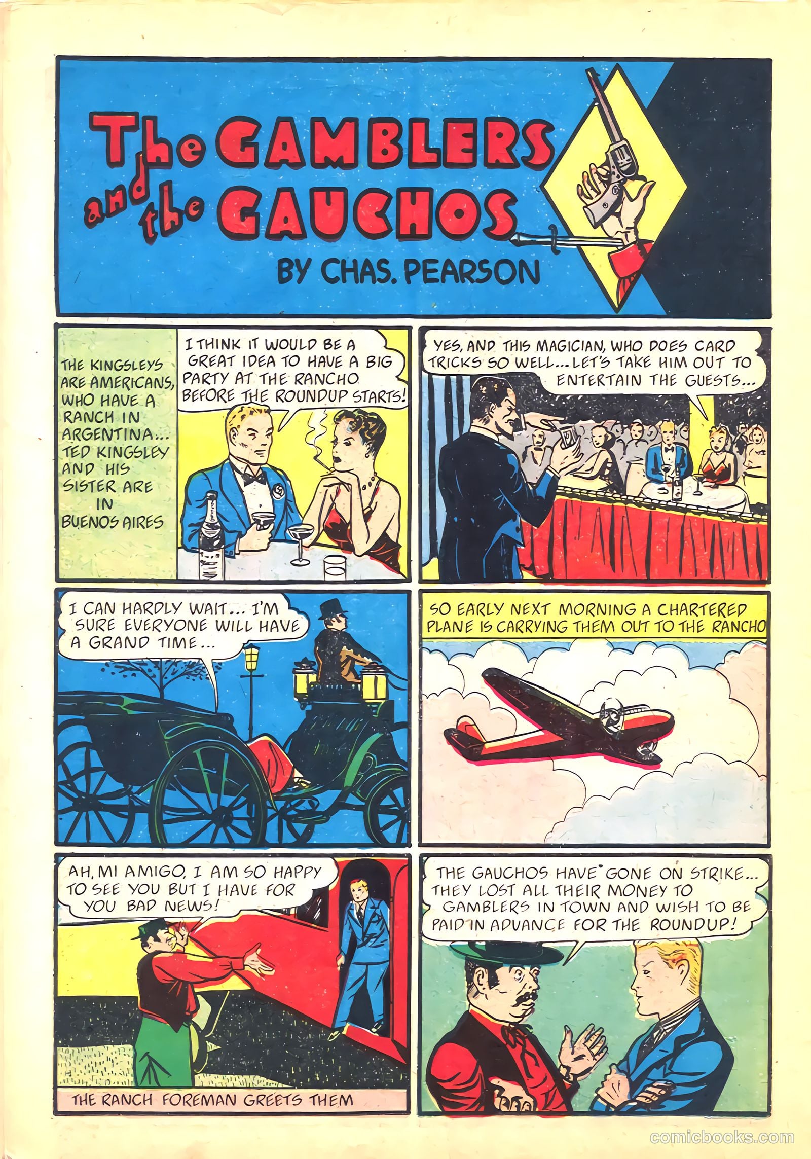 Keen Detective Funnies #24 — page 42 of 64