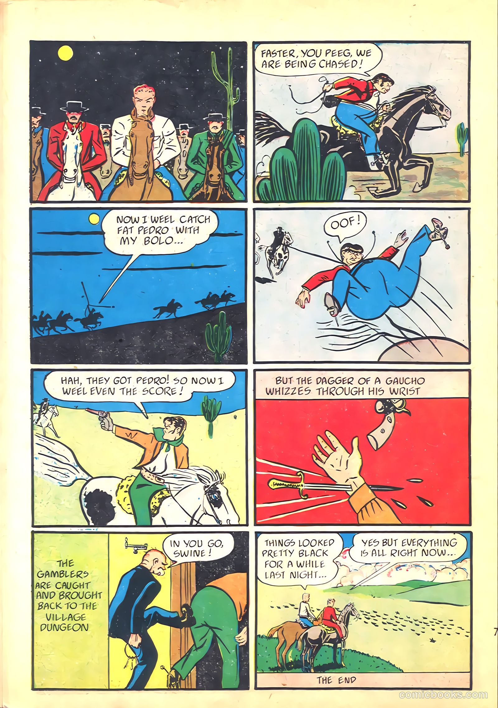Keen Detective Funnies #24 — page 46 of 64