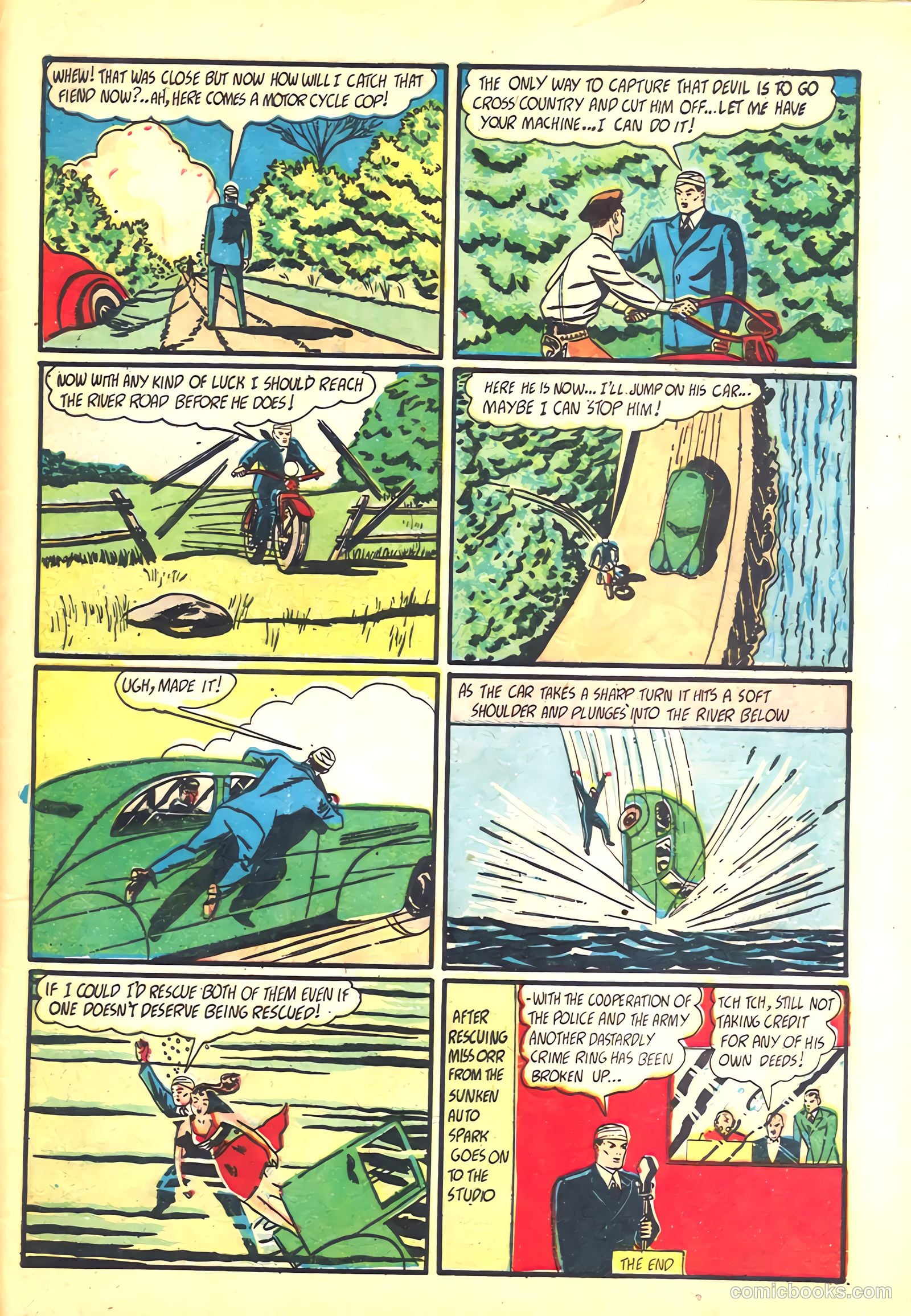 Keen Detective Funnies #24 — page 53 of 64