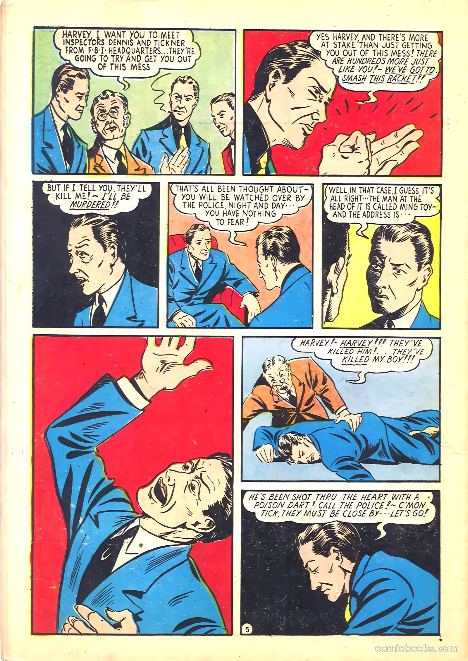Keen Detective Funnies #24 — page 58 of 64