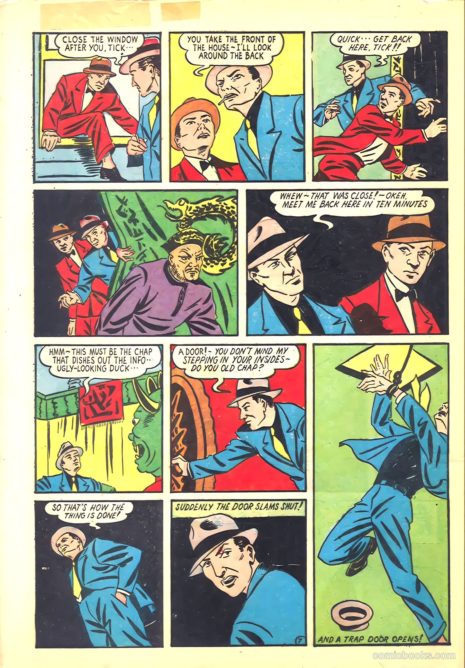 Keen Detective Funnies #24 — page 60 of 64