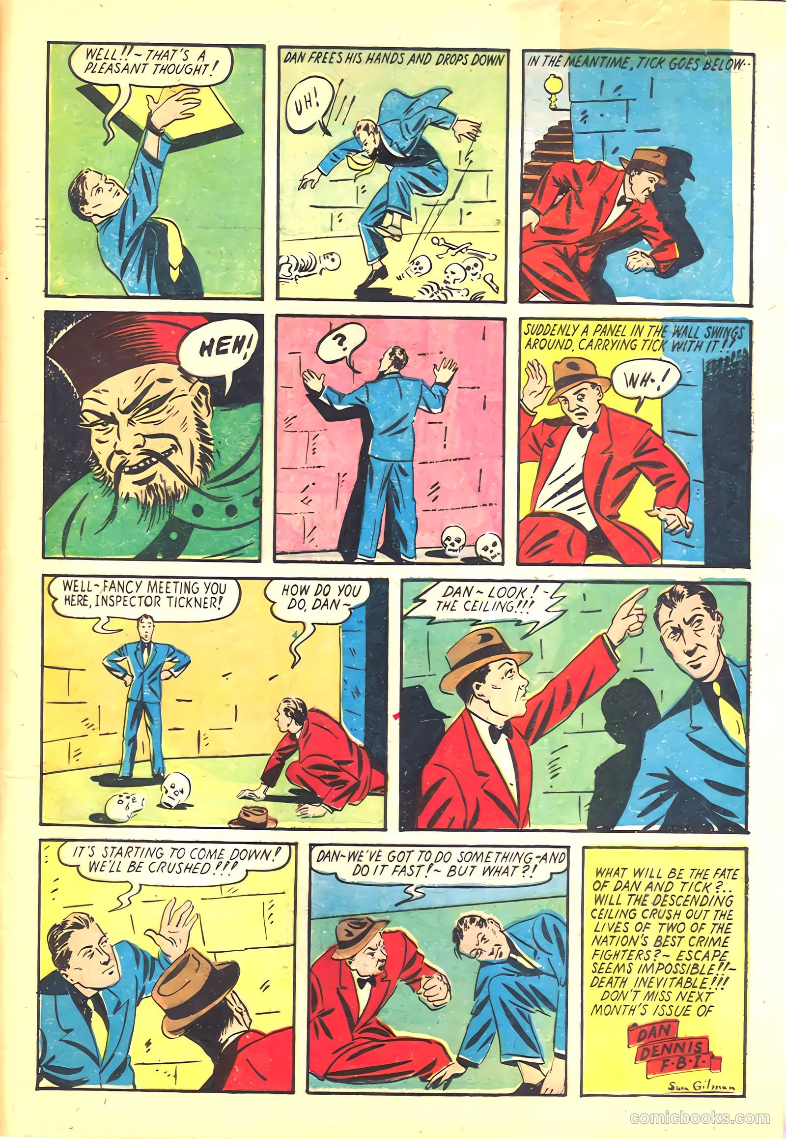 Keen Detective Funnies #24 — page 61 of 64