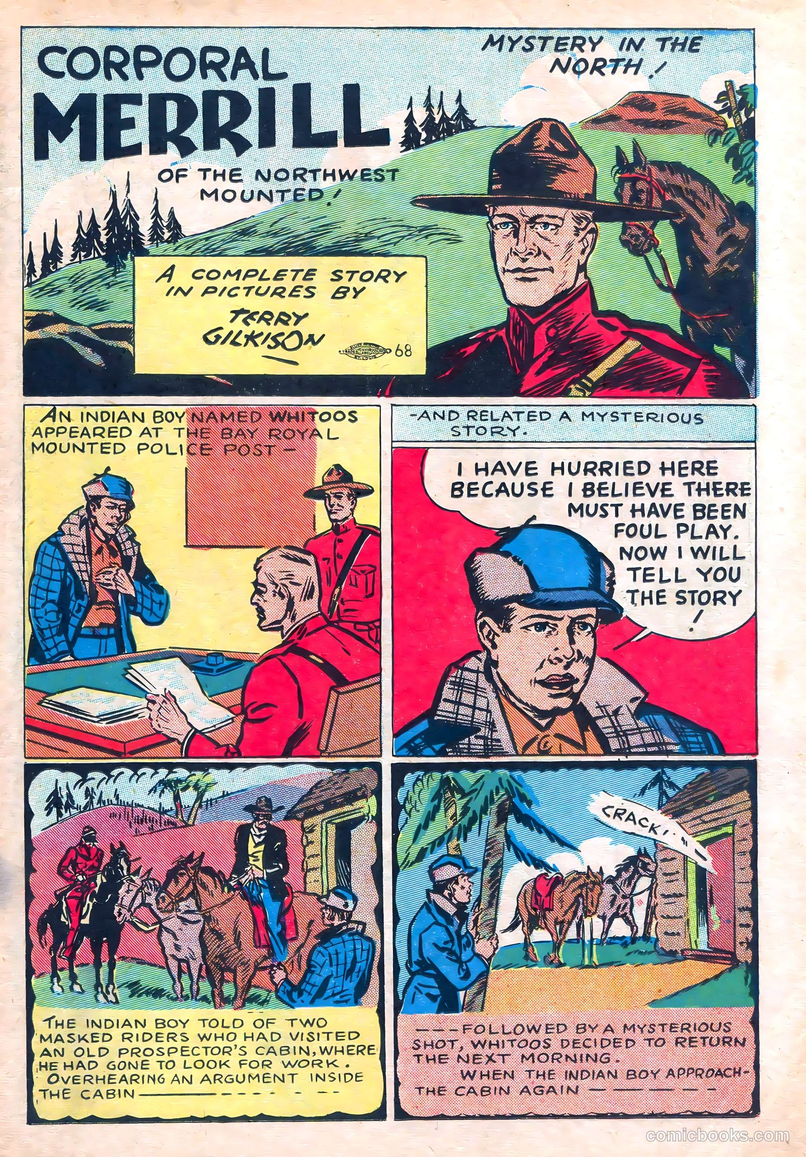 Keen Detective Funnies #3 — page 3 of 52
