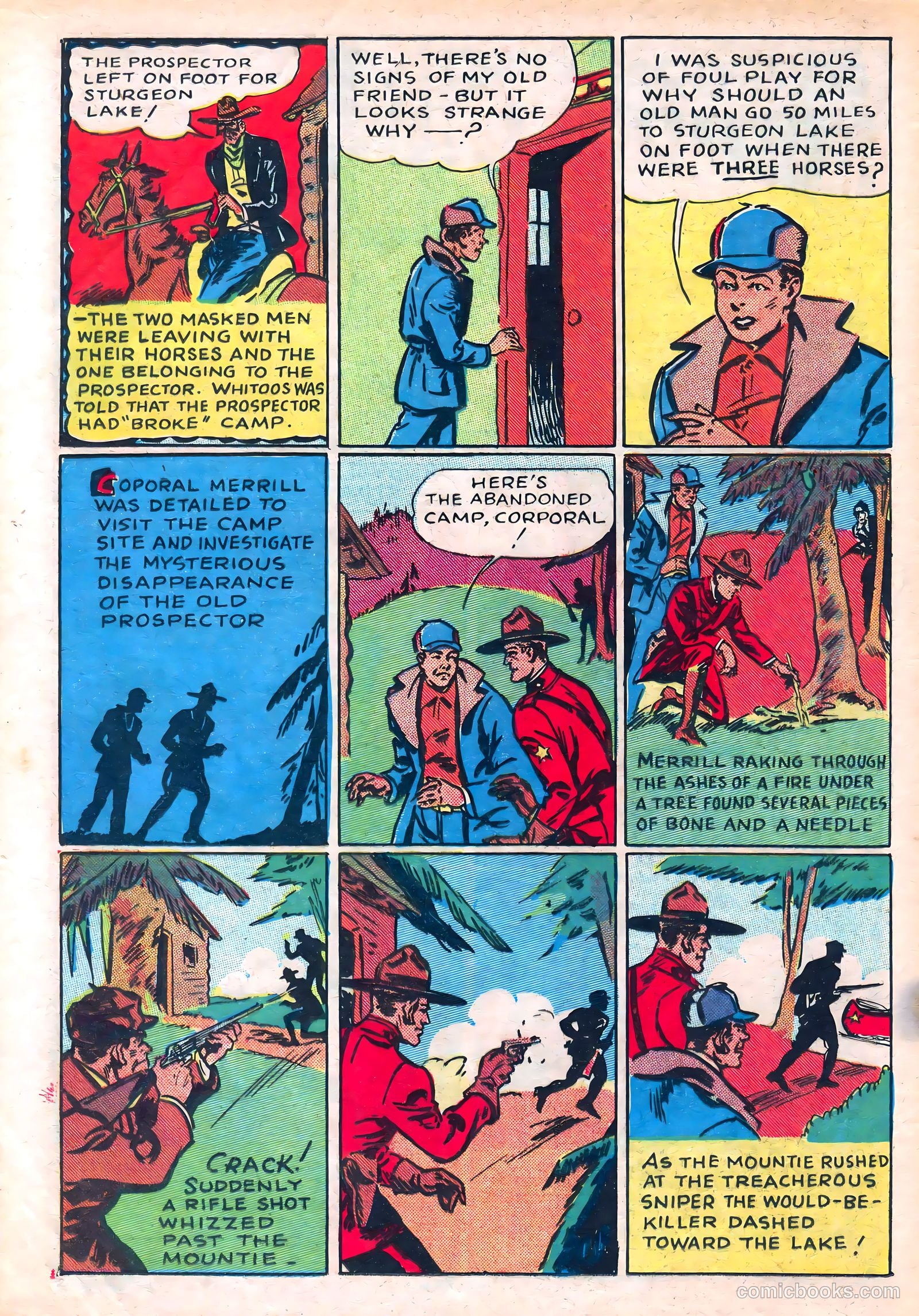 Keen Detective Funnies #3 — page 4 of 52