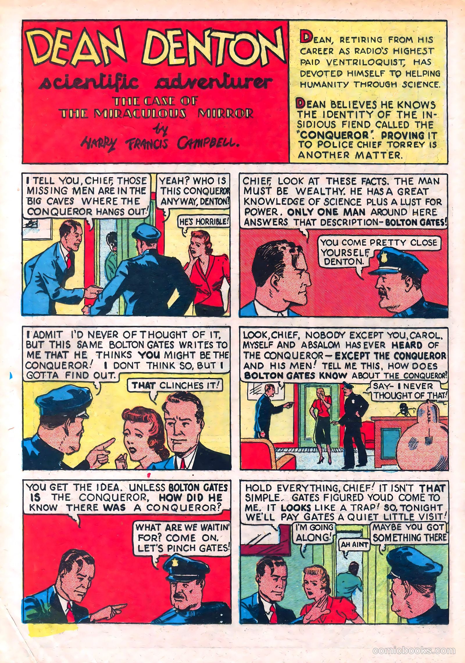 Keen Detective Funnies #3 — page 8 of 52